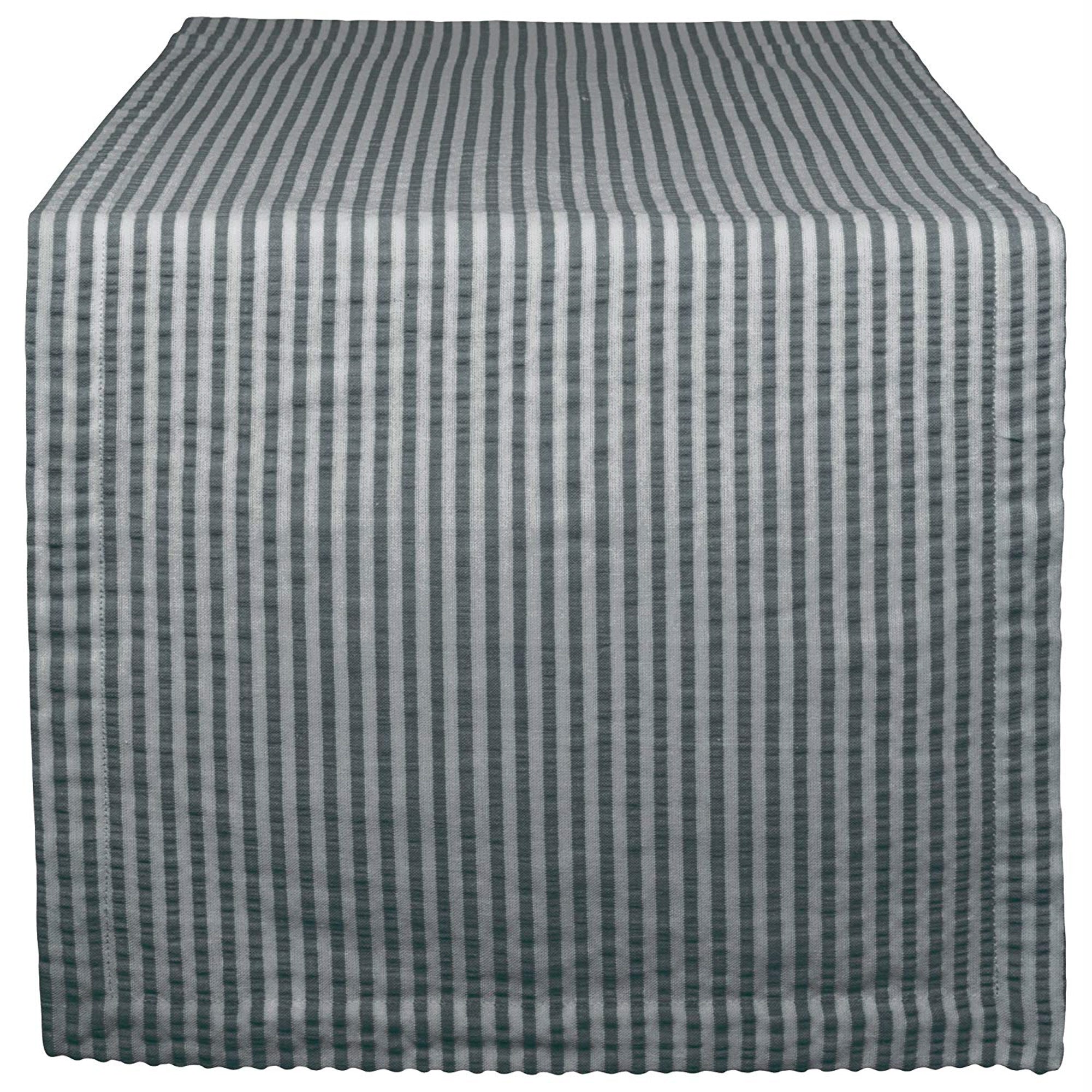 Dii Mineral Seersucker Table Runner