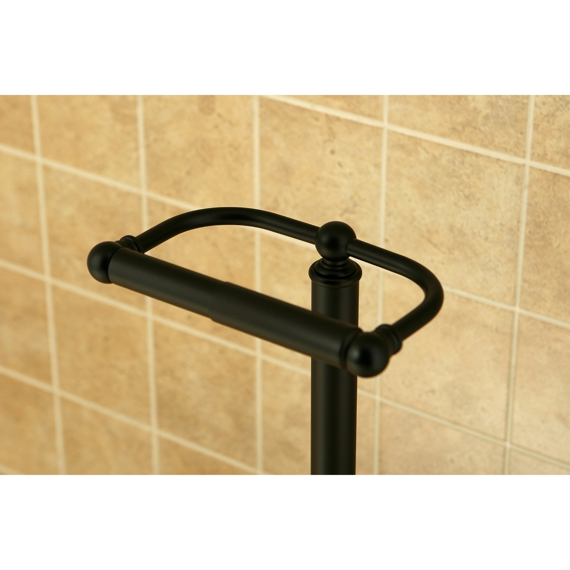 Kingston Brass CC2005 Vintage Freestanding Toilet Paper Holder  Oil Rubbed Bronze