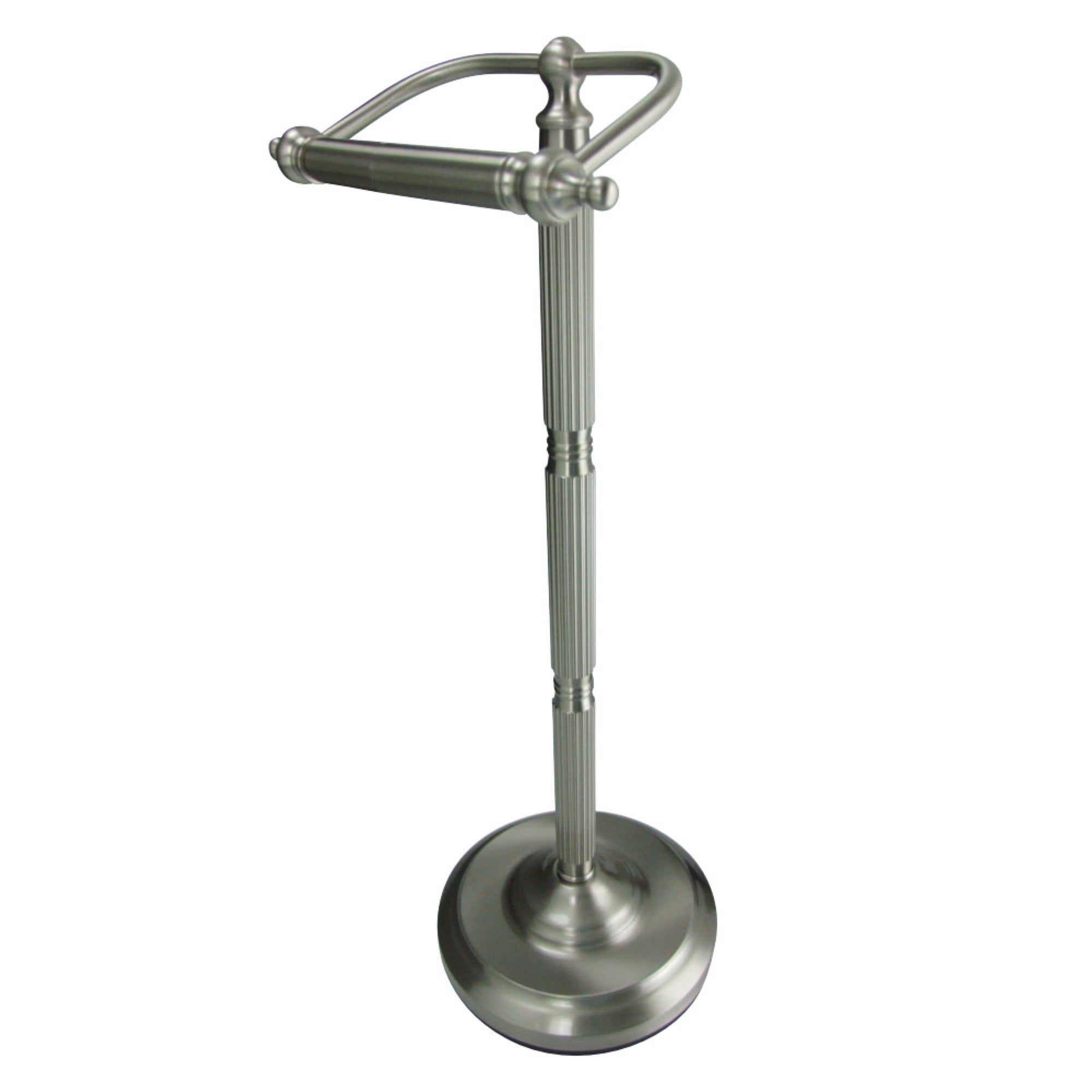 Kingston Brass Cc2108 Georgian Freestanding Toilet Paper Holder, Brushed Nickel