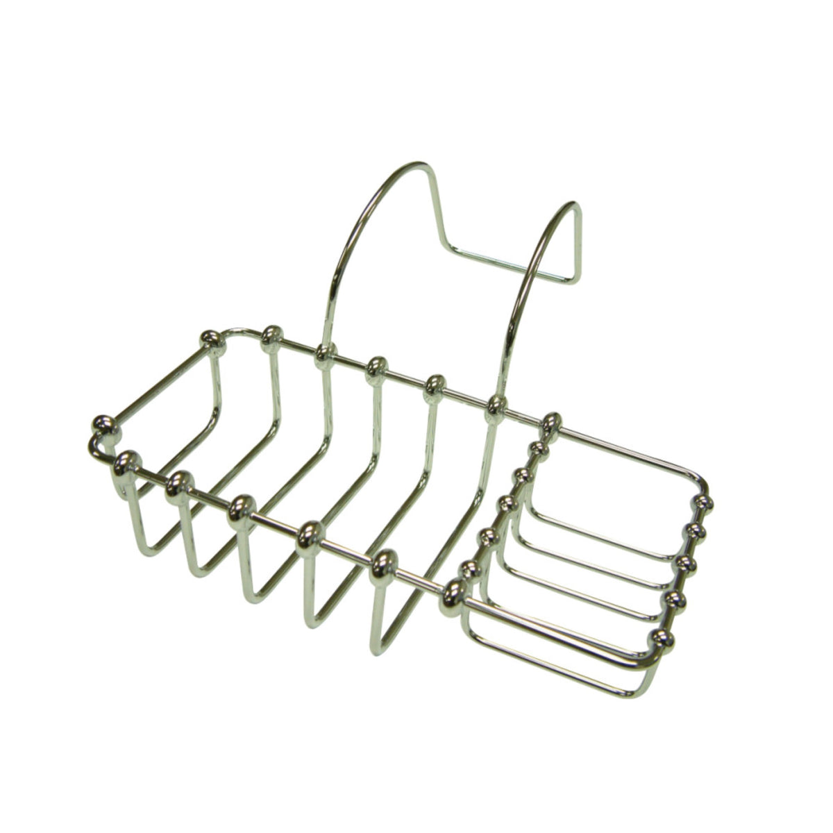 Kingston Brass Cc2161 8'' Clawfoot Bath Soap And Sponge Holder, Polished Chrome