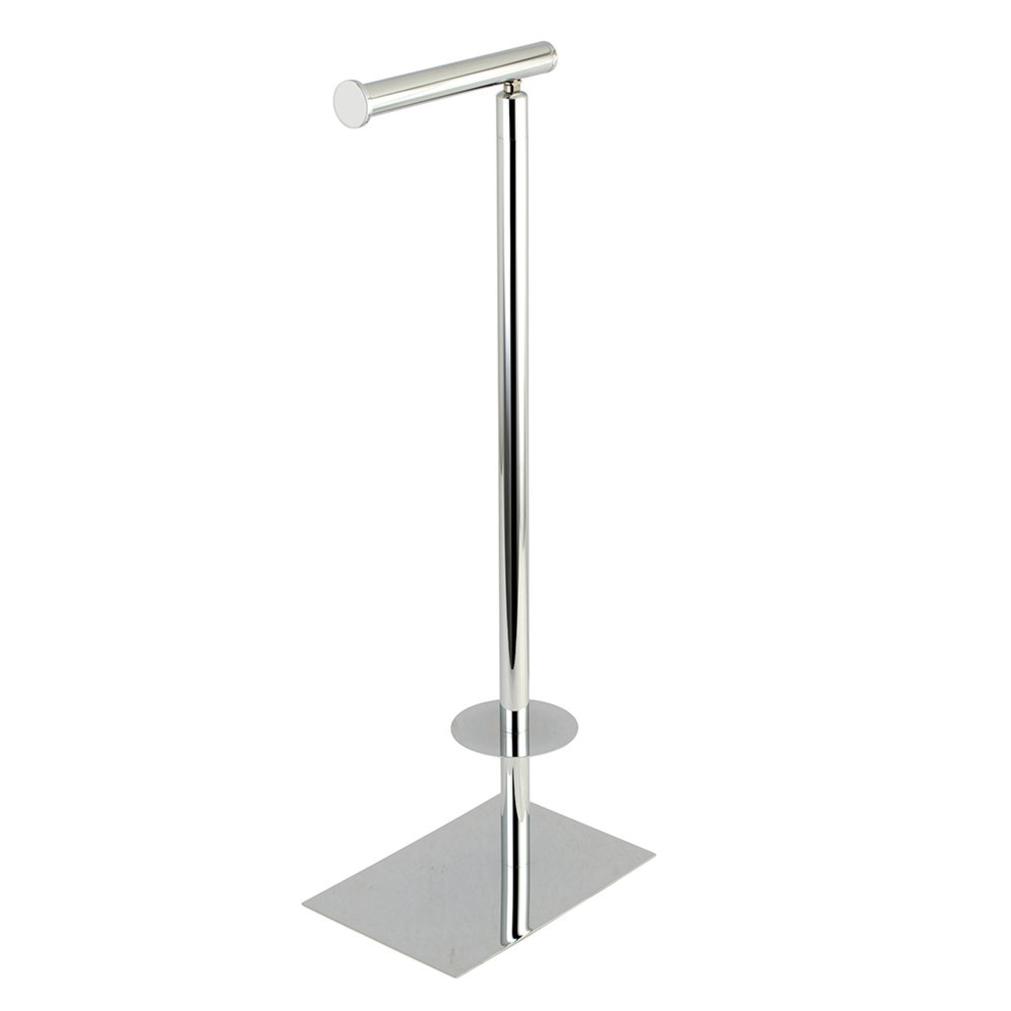 Kingston Brass Cc8001 Claremont Freestanding Toilet Paper Stand, Polished Chrome