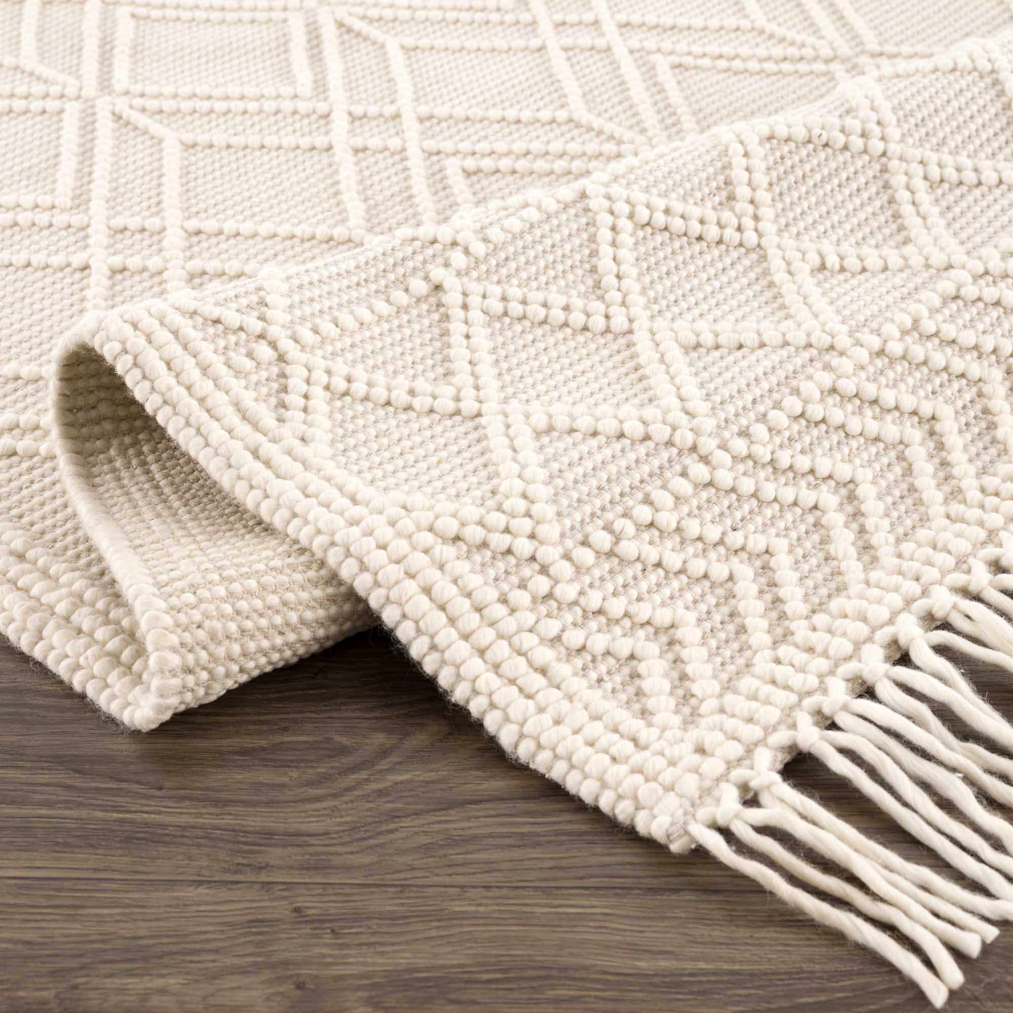 Ramsbury Beige Area Rug