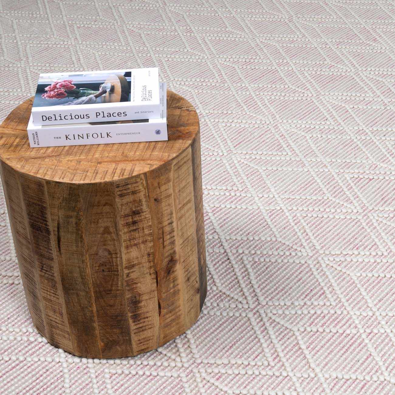 Ramsbury Pink Runner Rug