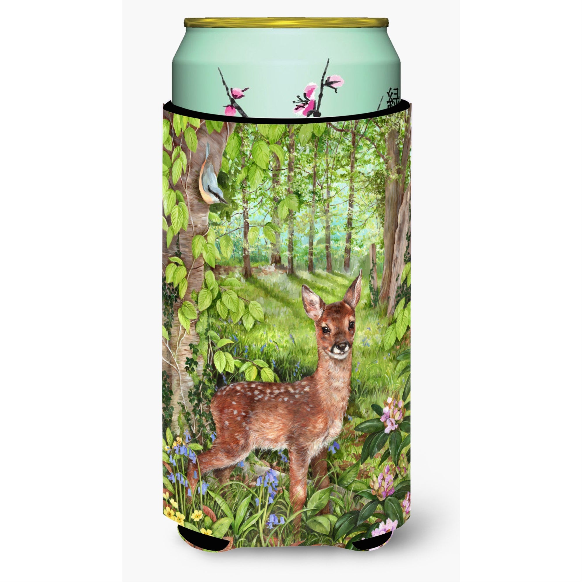 'Caroline'S Treasures Cdco0504Tbc ''''European Roe Deer Fawn'''' Tall Boy Beverage Insulator Hugger, Multicolor''