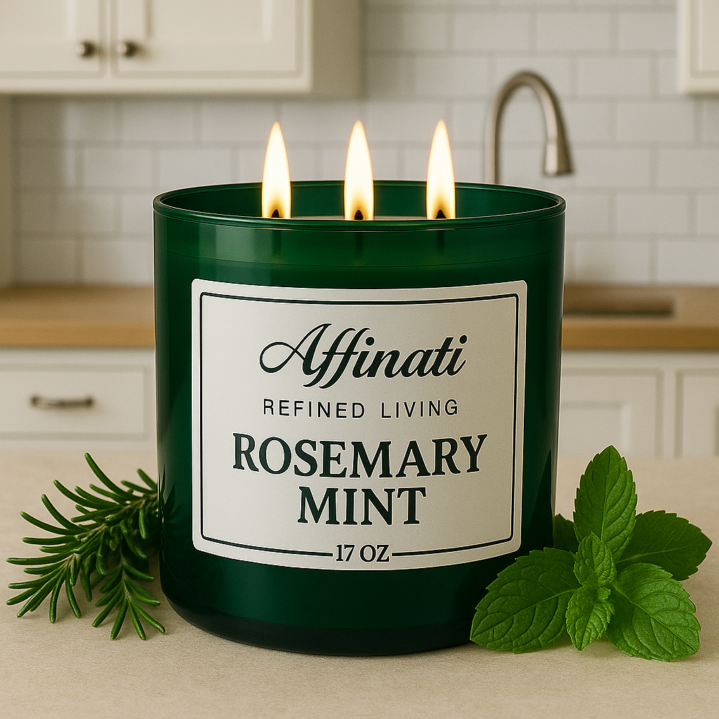 3-Wick Rosemary Mint Candle