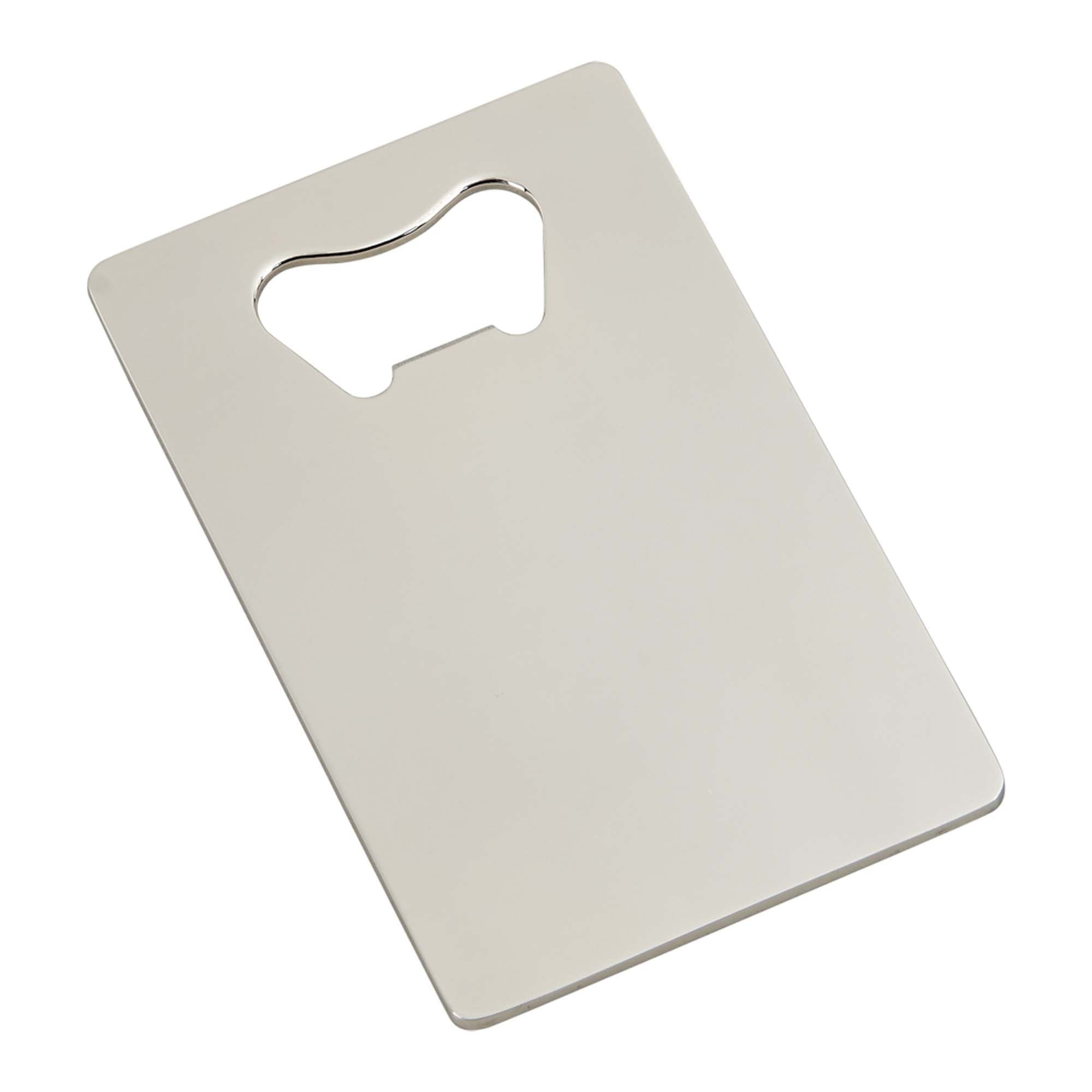 Creative Gifts International 002914 3375 X 2125 In Credit Card Sized Bottle Opener - Silver