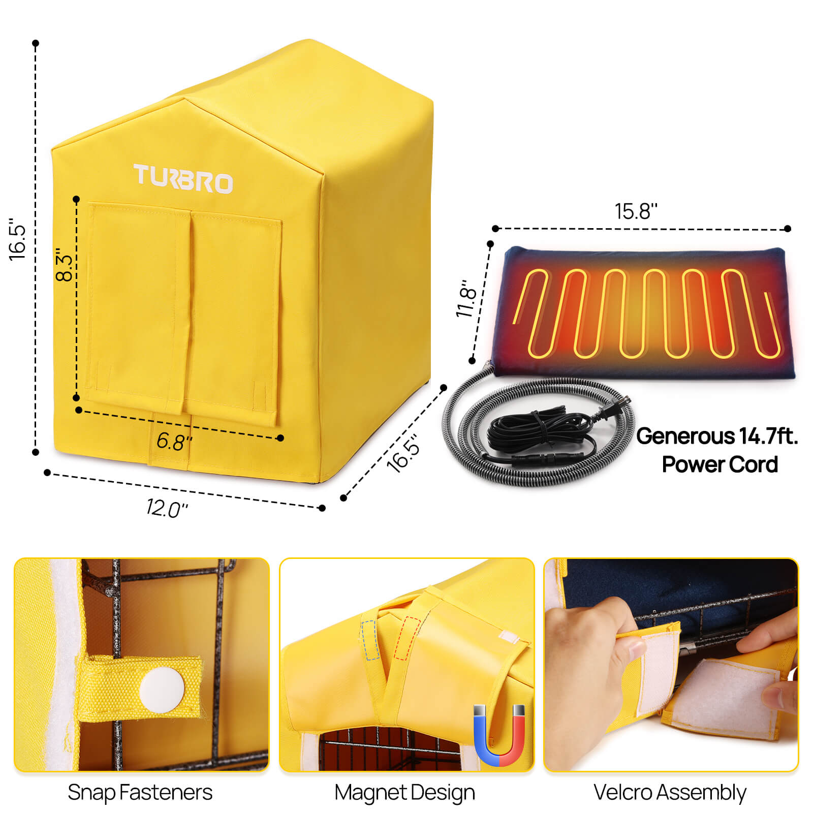 (Open Box) Neighborhood CH17A Heated Cat House