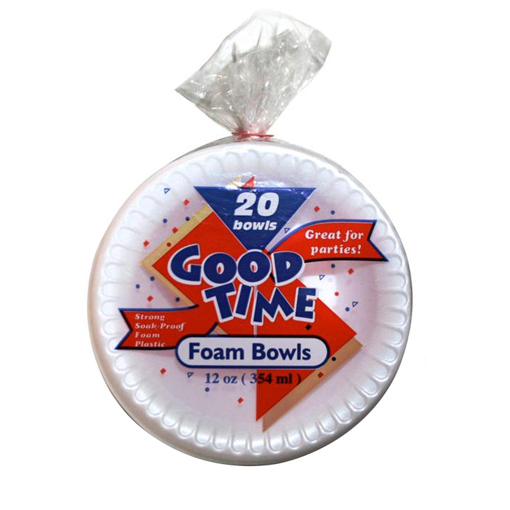 DDI 2332676 12 oz good Time 6&quot Foam Bowl  20 count case of 30