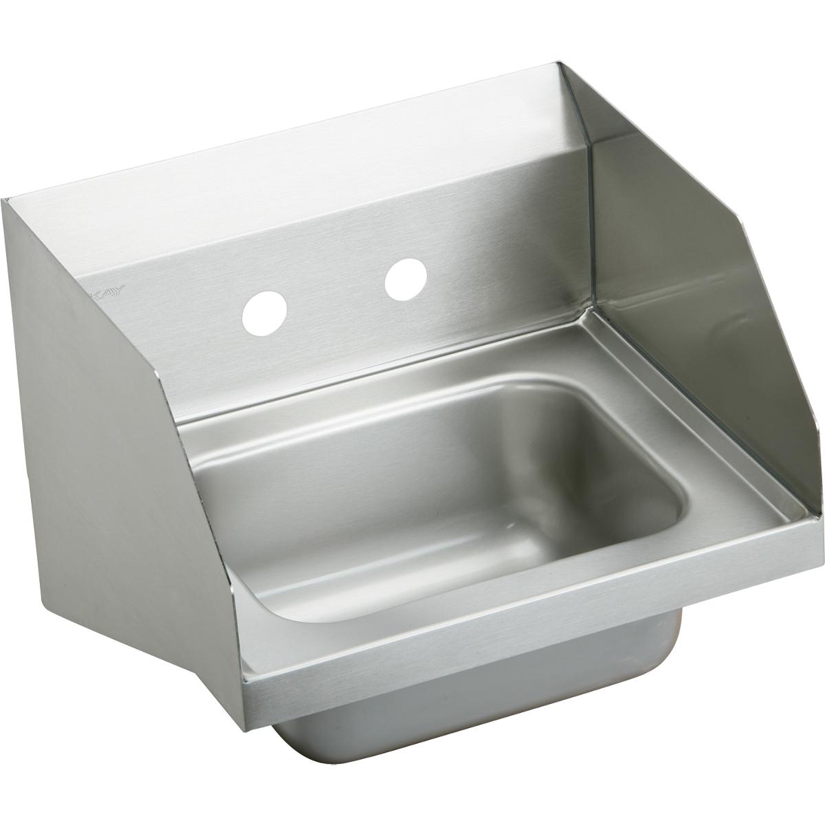 Elkay Stainless Steel 16-3/4'' X 15-1/2'' X 13'', Single Bowl Wall Hung Handwash Sink