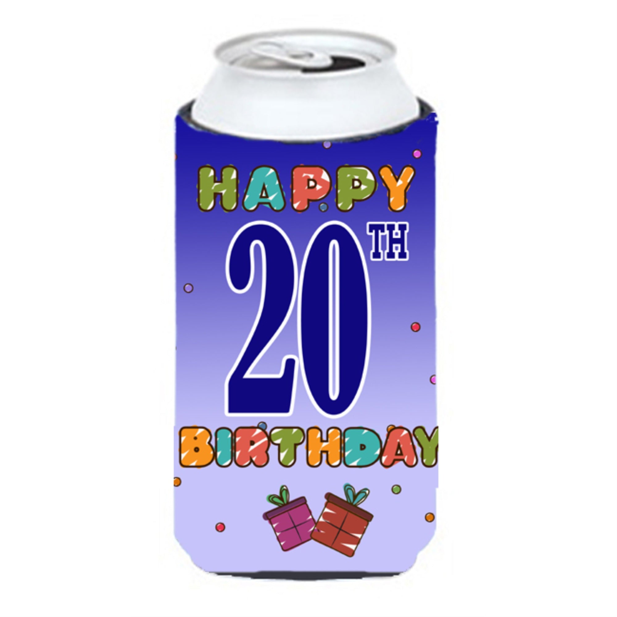 Happy 19Th Birthday Tall Boy Beverage Insulator Hugger Cj1120Tbc