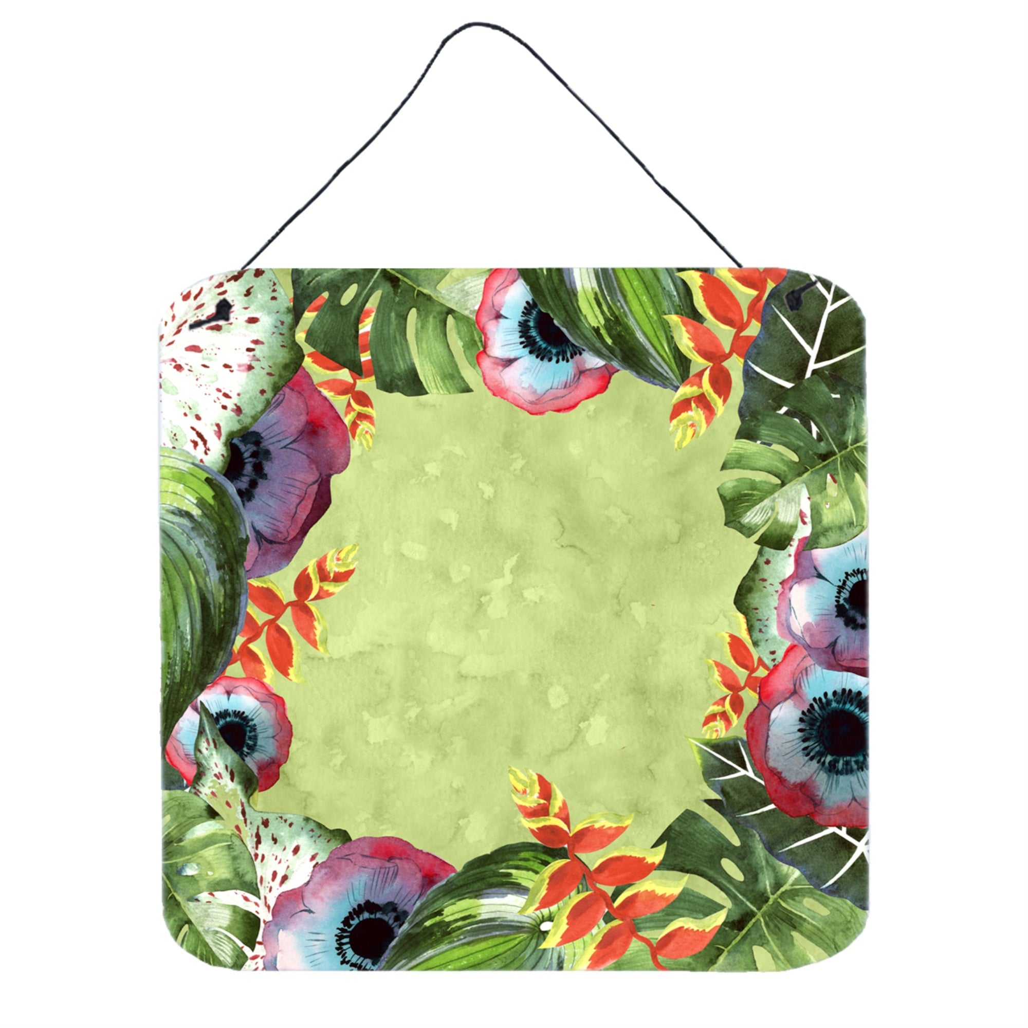 'Caroline'S Treasures Tropical Door Hanging Prints Wall-Decor, Multicolor''