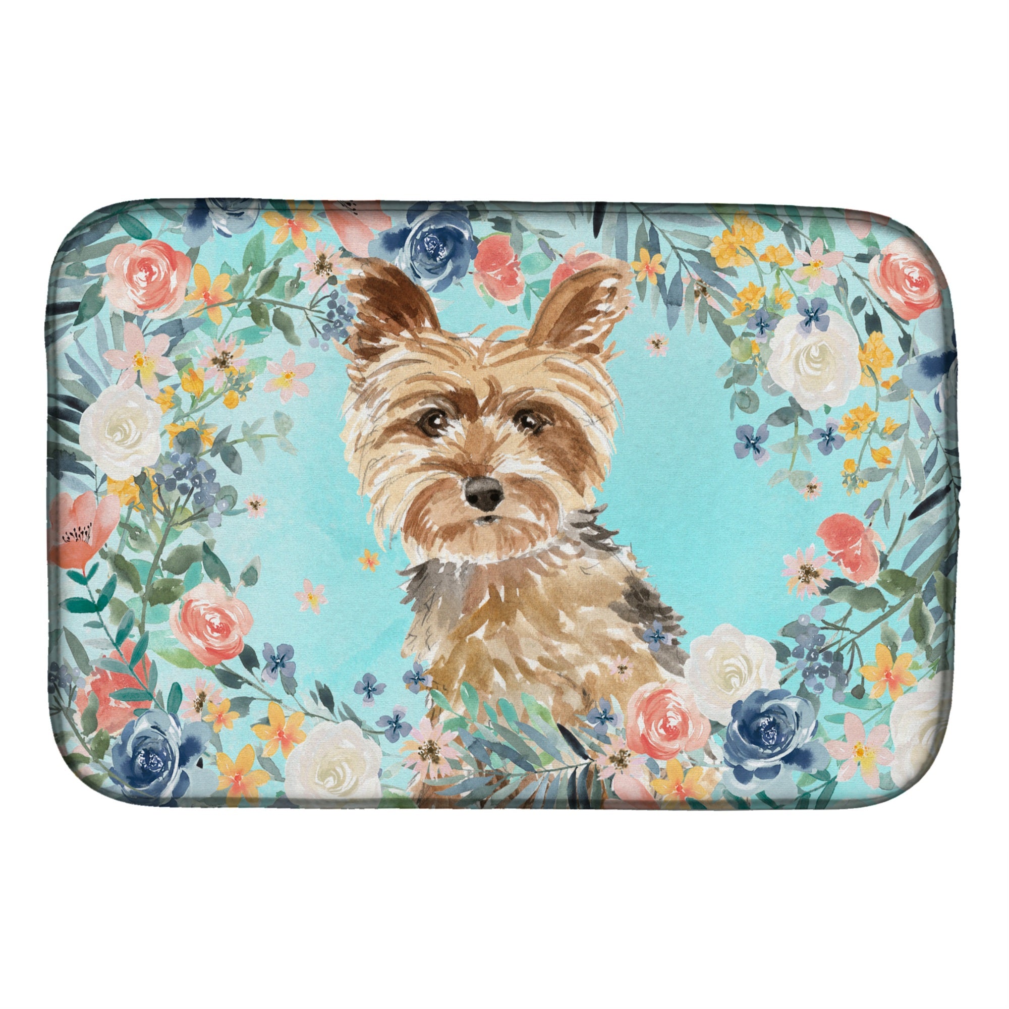 'Caroline'S Treasures Ck3401Ddm Yorkie Dish-Drying-Mats, 14 X 21, Multicolor''