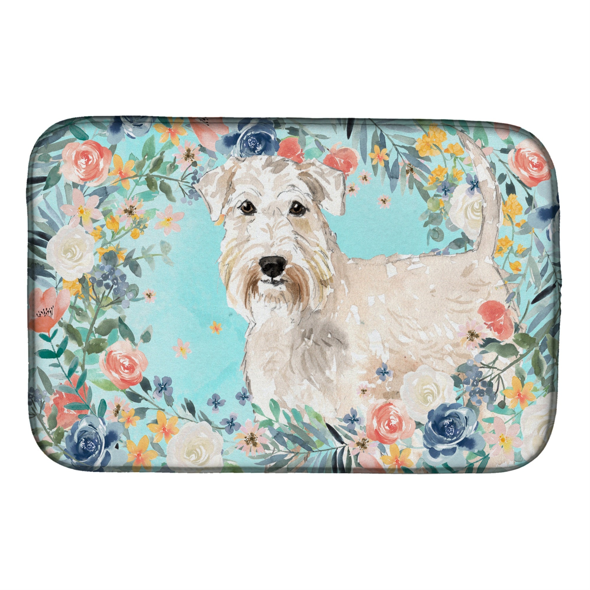 'Caroline'S Treasures Ck3404Ddm Wheaten Terrier Dish-Drying-Mats, 14 X 21, Multicolor''