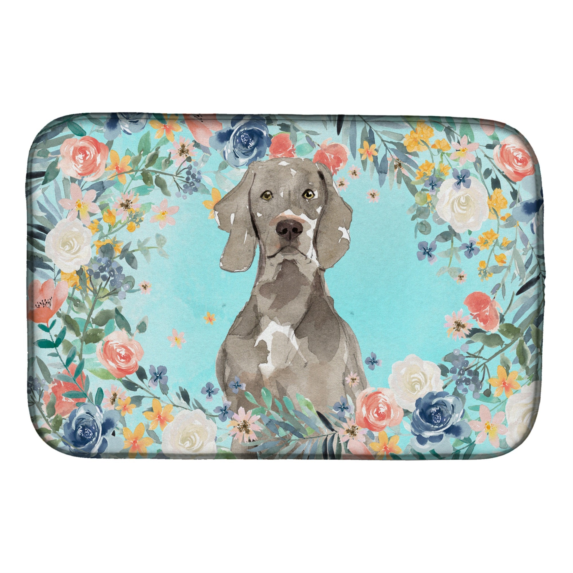 'Caroline'S Treasures Ck3406Ddm Weimaraner Dish-Drying-Mats, 14 X 21, Multicolor''