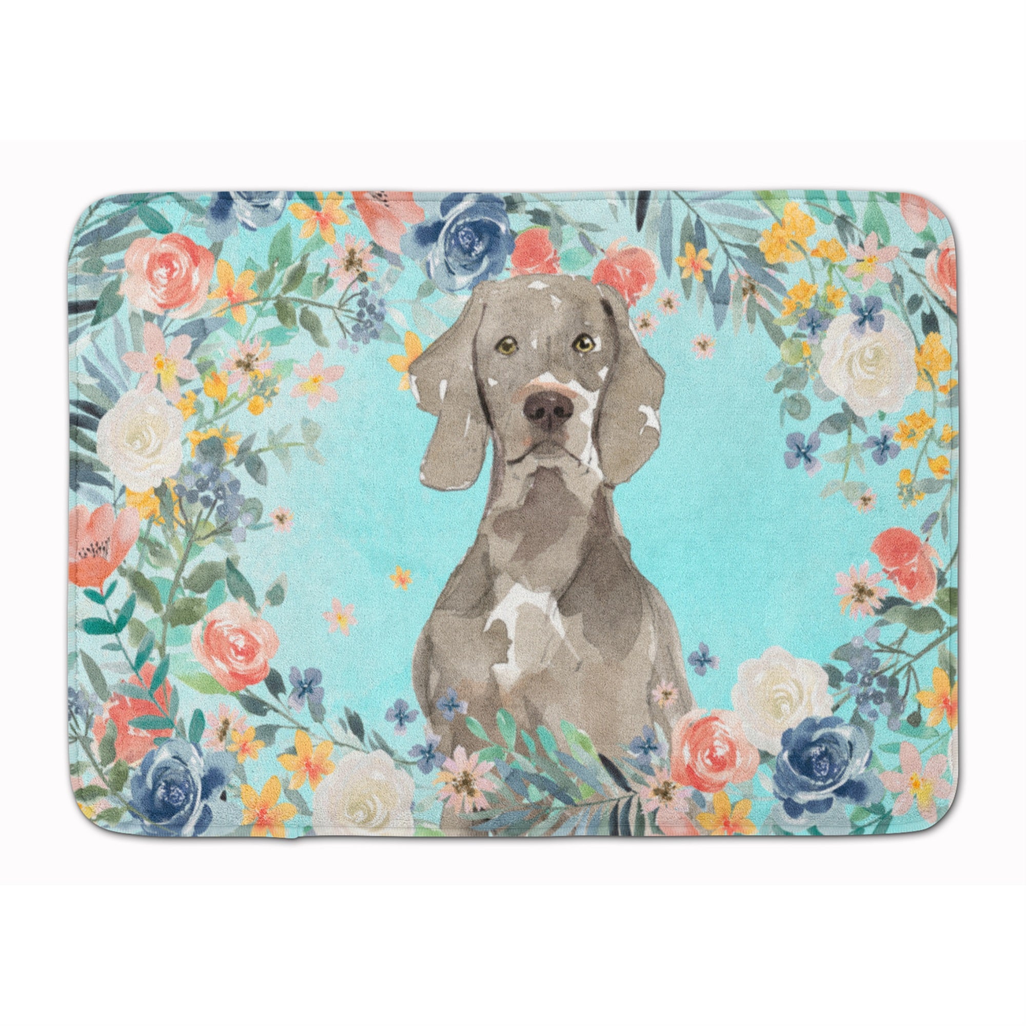 'Caroline'S Treasures Weimaraner Machine Washable Memory Foam Mat Doormats, Multicolor''
