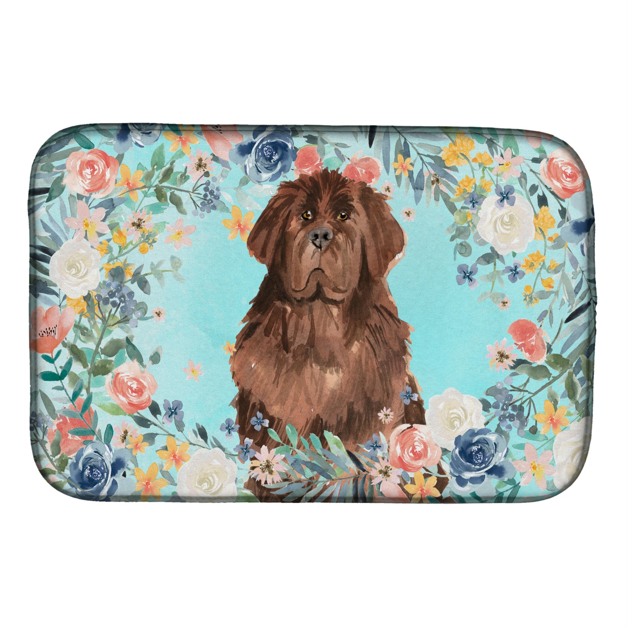 'Caroline'S Treasures Ck3416Ddm Newfoundland Dish-Drying-Mats, 14 X 21, Multicolor''