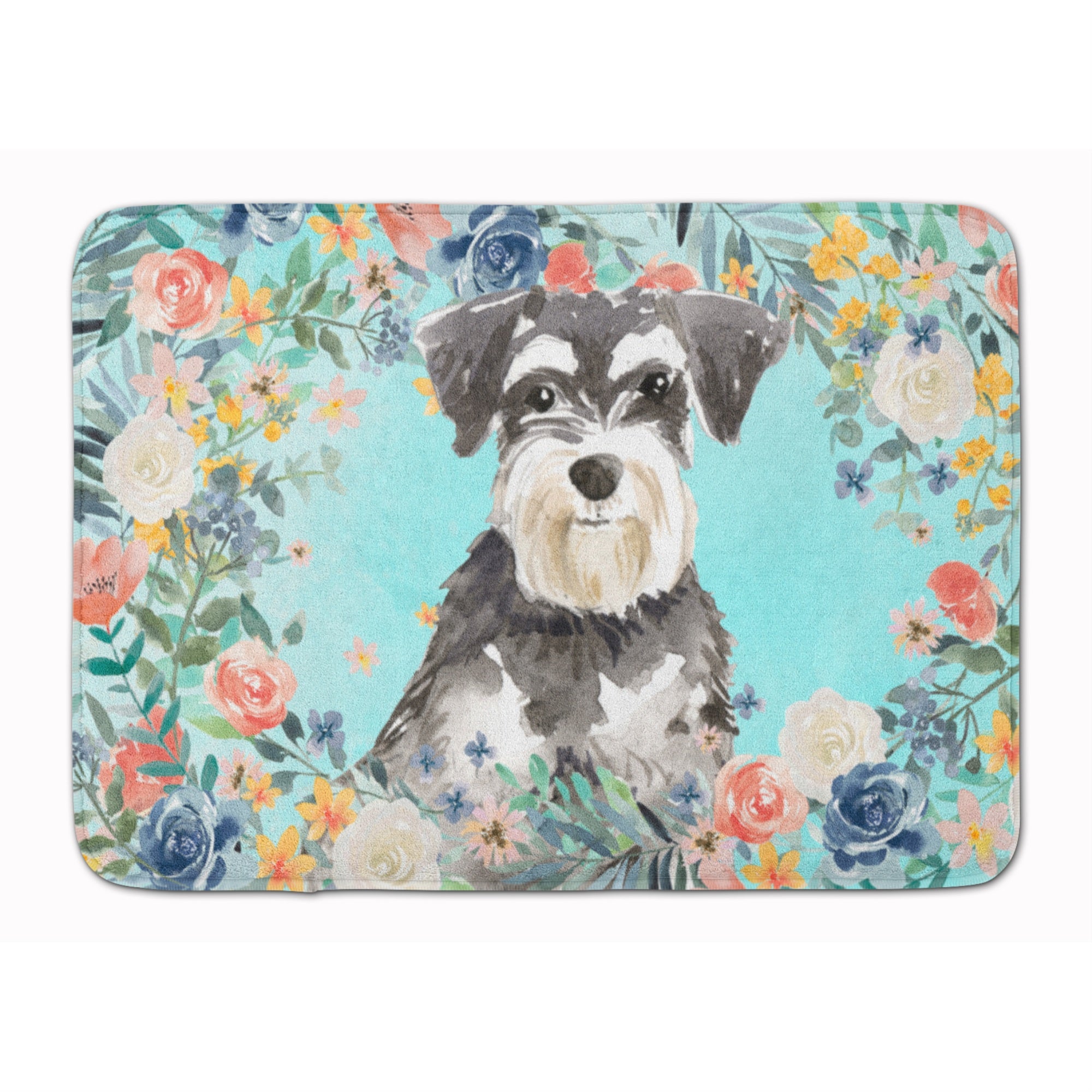'Caroline'S Treasures Schnauzer #2 Machine Washable Memory Foam Mat Doormats, Multicolor''