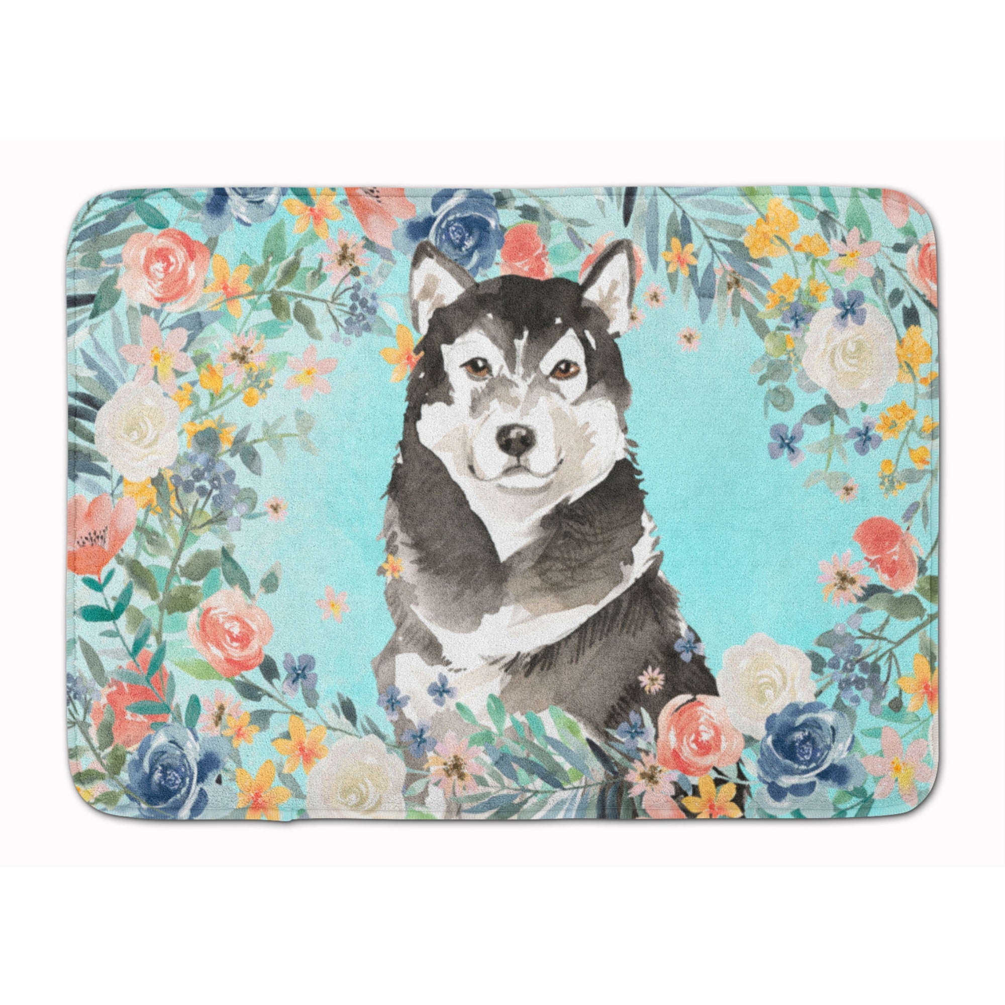 'Caroline'S Treasures Alaskan Malamute Machine Washable Memory Foam Mat Doormats, Multicolor''