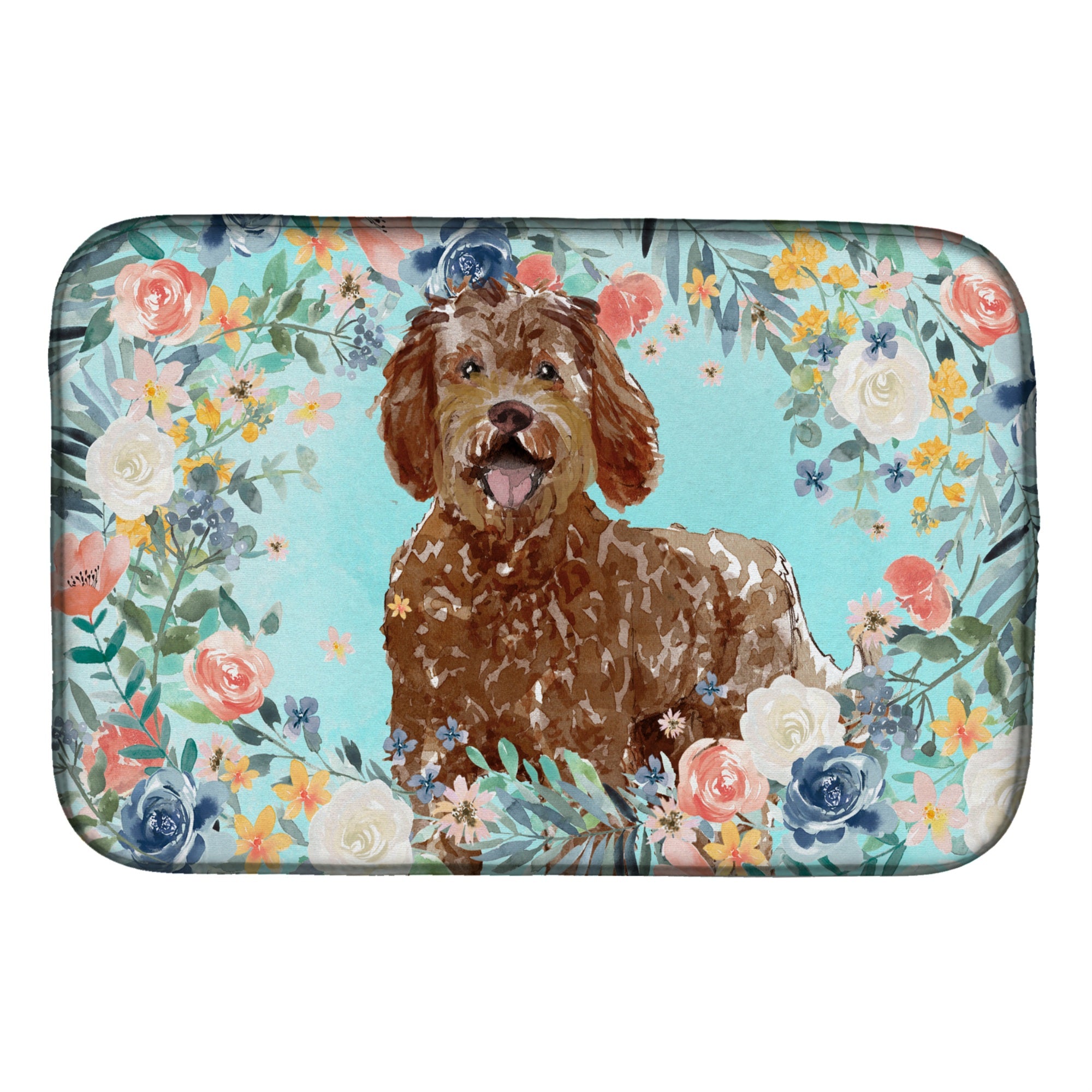 'Caroline'S Treasures Ck3421Ddm Labradoodle Dish-Drying-Mats, 14 X 21, Multicolor''