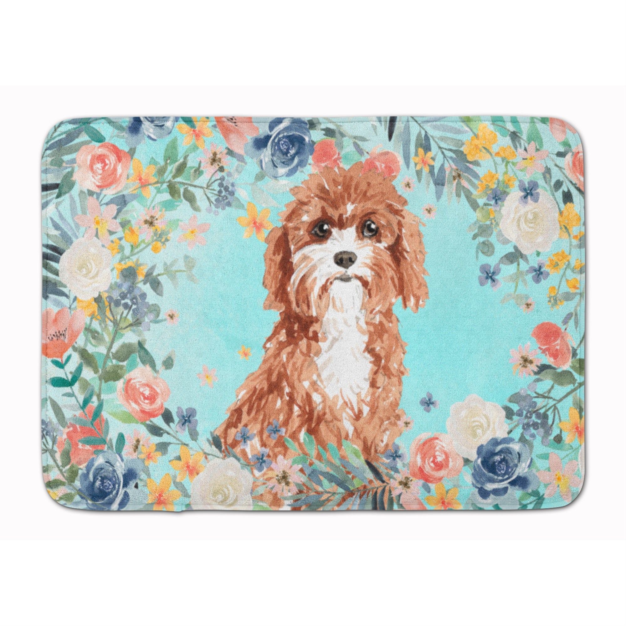 'Caroline'S Treasures Cavapoo Machine Washable Memory Foam Mat Doormats, Multicolor''