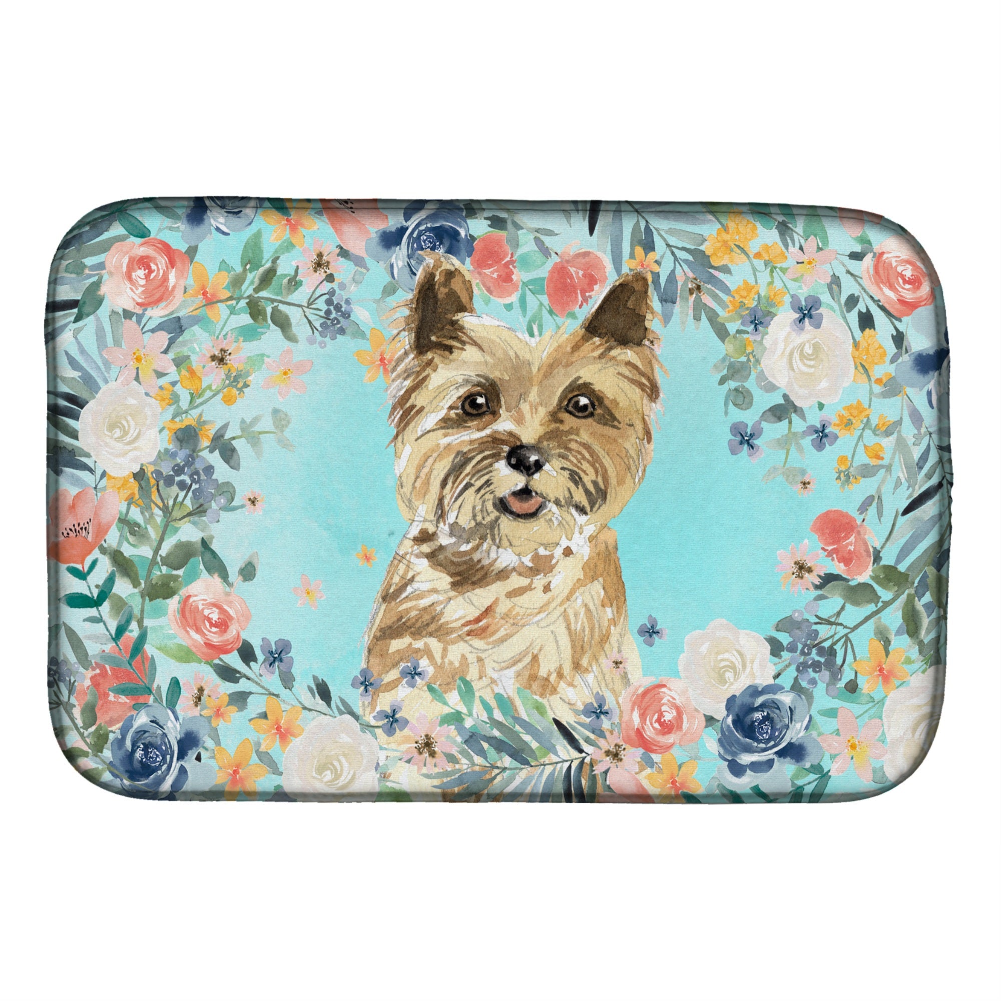 'Caroline'S Treasures Ck3430Ddm Cairn Terrier Dish-Drying-Mats, 14 X 21, Multicolor''