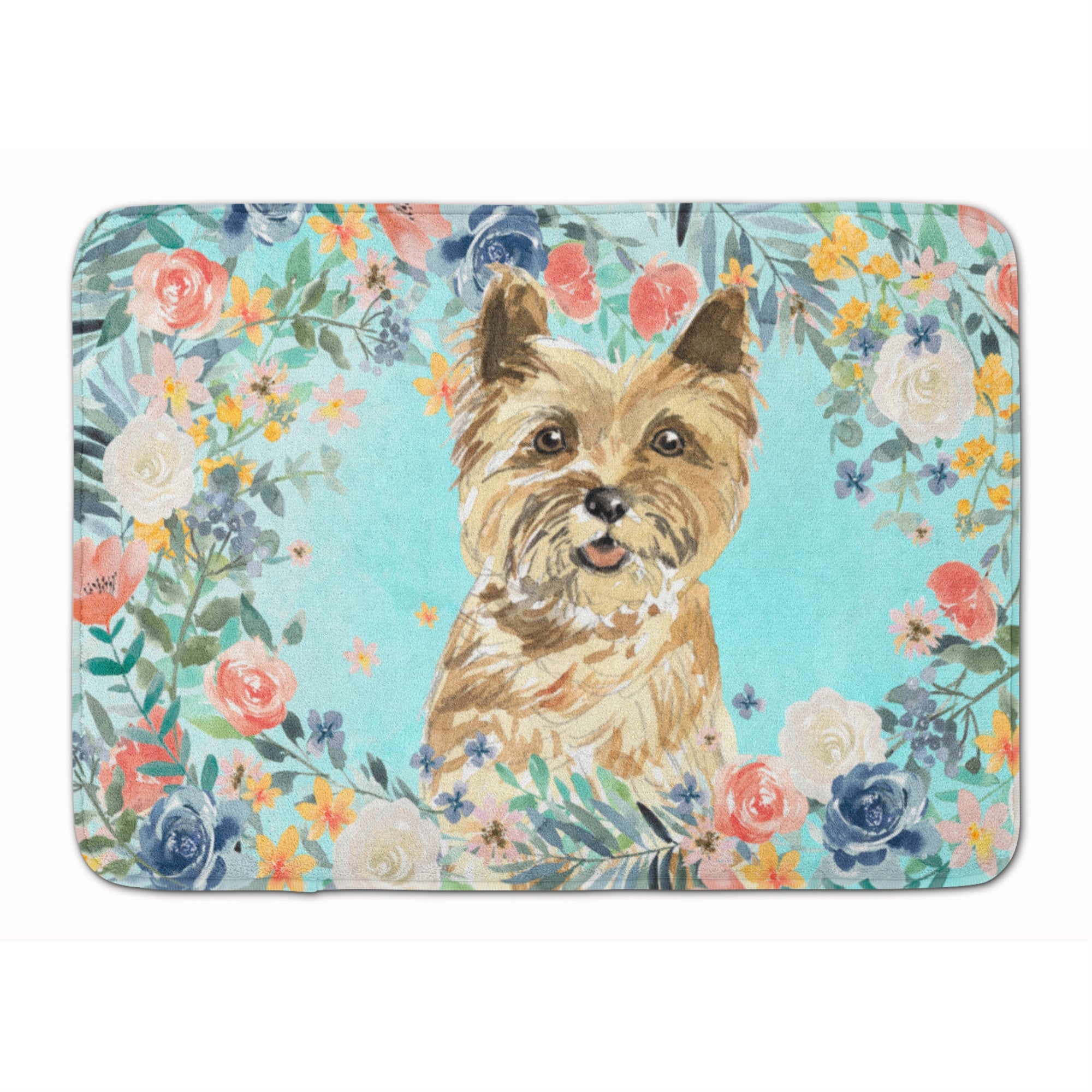 'Caroline'S Treasures Cairn Terrier Machine Washable Memory Foam Mat Doormats, Multicolor''