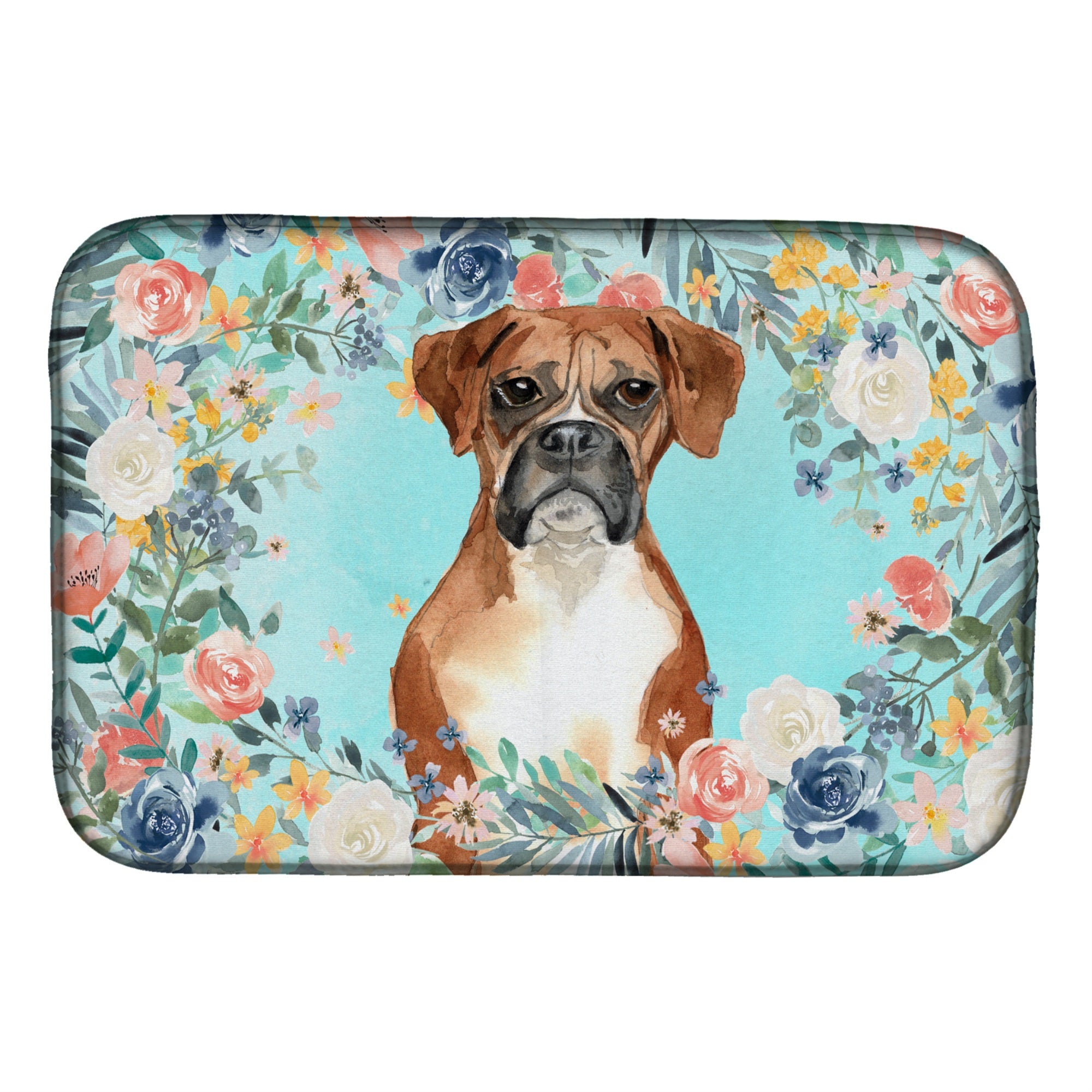 'Caroline'S Treasures Ck3431Ddm Boxer Dish-Drying-Mats, 14 X 21, Multicolor''