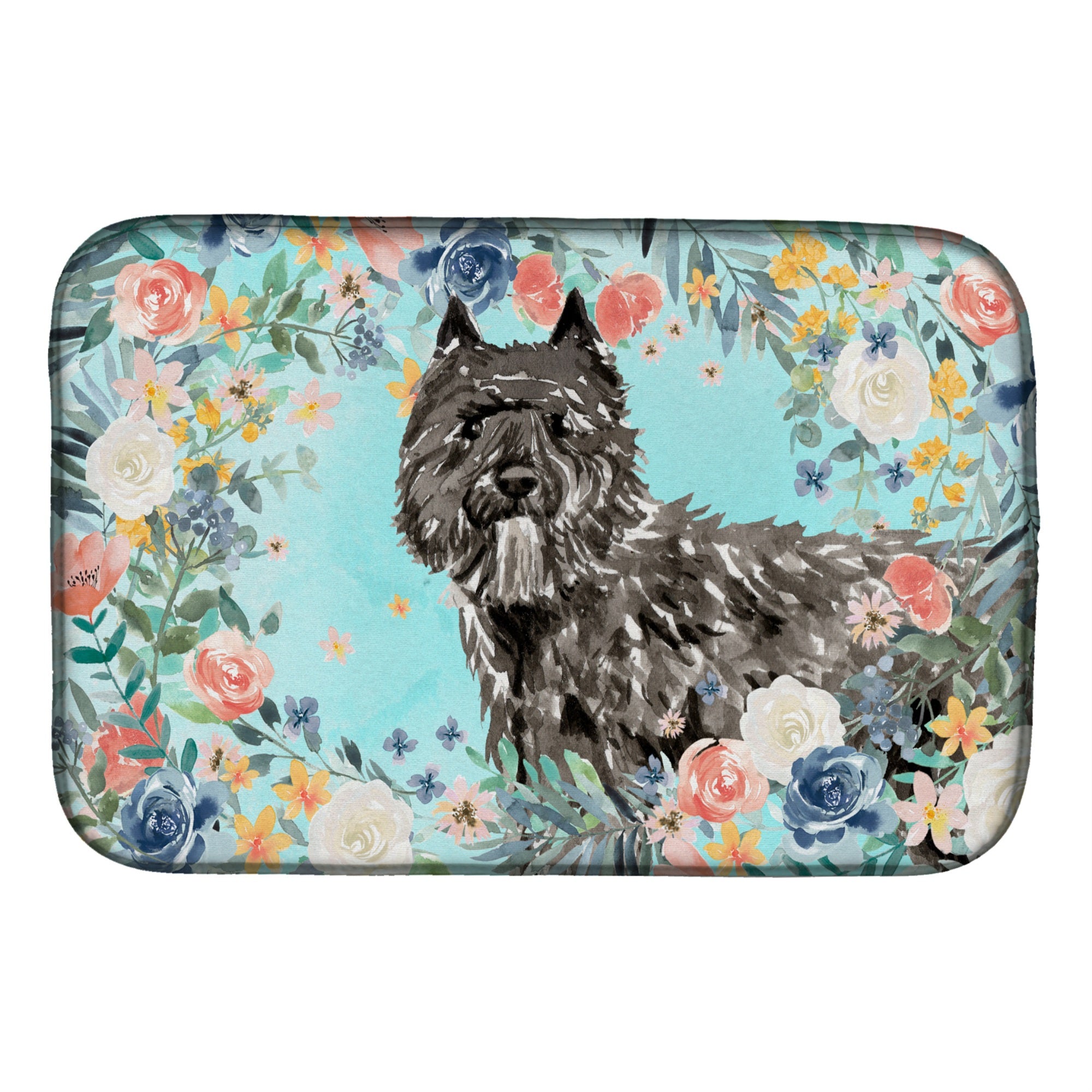 'Caroline'S Treasures Ck3432Ddm Bouvier Des Flandres Dish-Drying-Mats, 14 X 21, Multicolor''