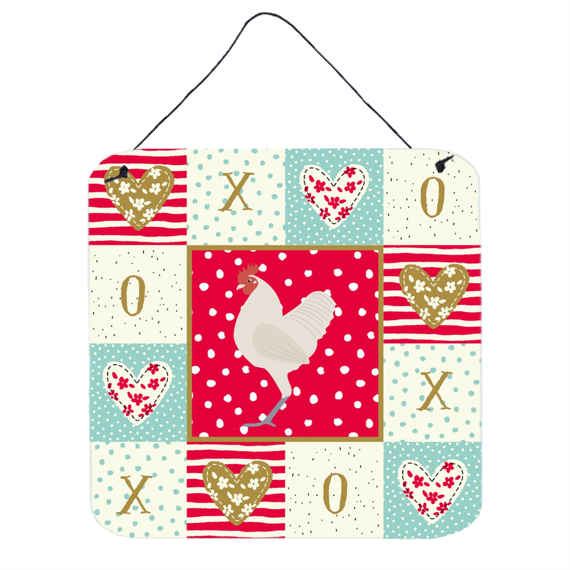 'Caroline'S Treasures German Langshan Chicken Love Door Hanging Prints Wall-Decor, Multicolor''