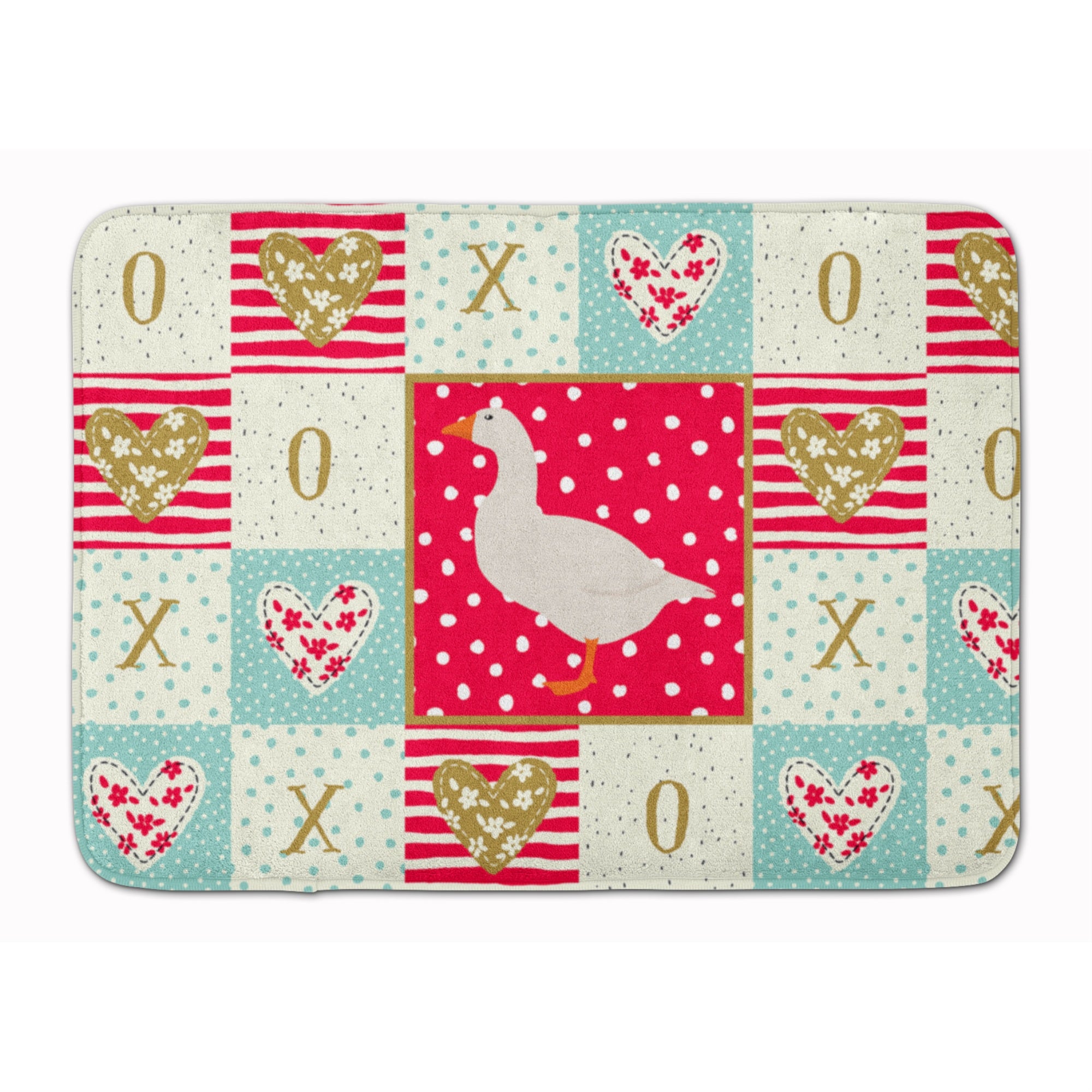 'Caroline'S Treasures Shire Horse Love Machine Washable Memory Foam Mat Doormats, Multicolor''