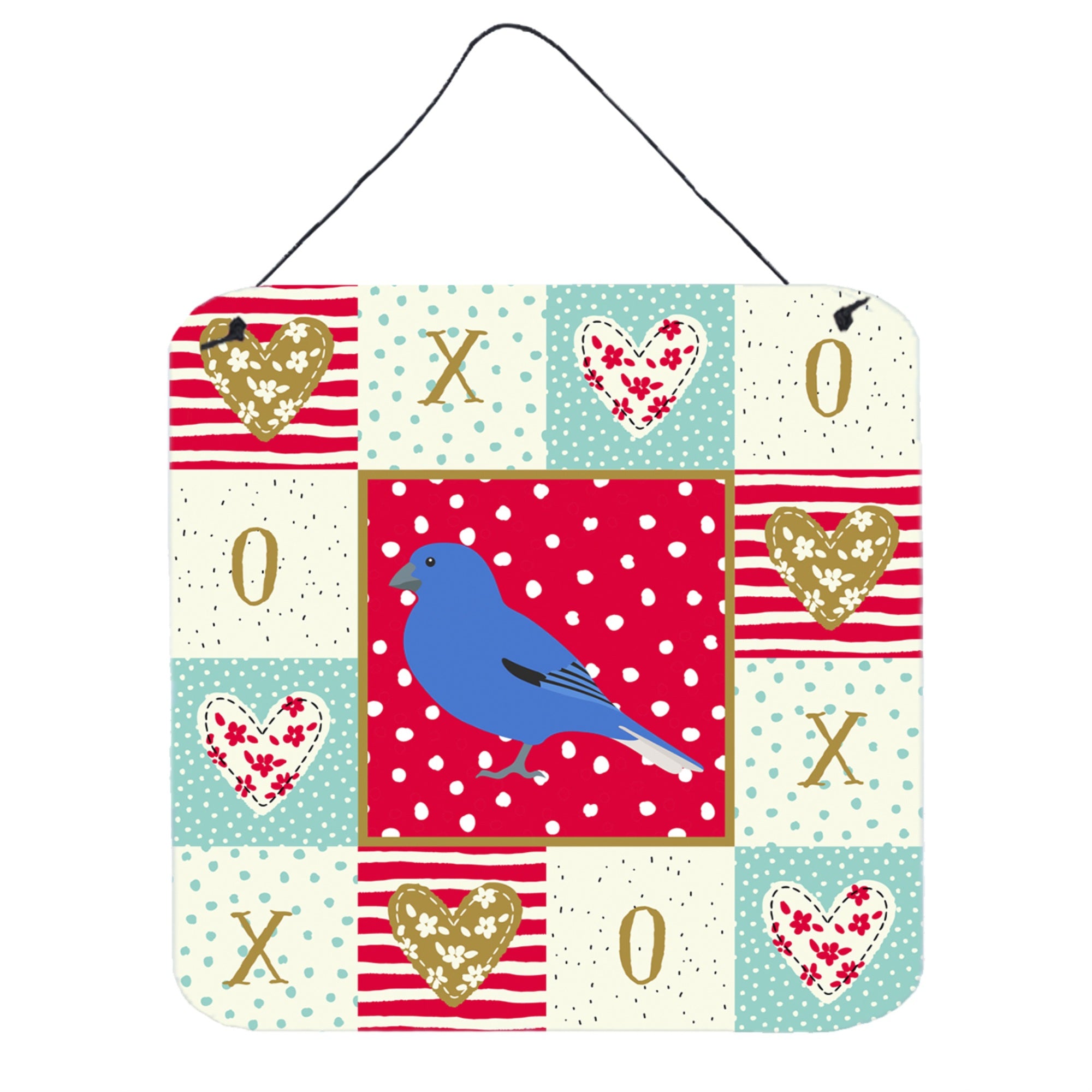 'Caroline'S Treasures Bunting Love Door Hanging Prints Wall-Decor, Multicolor''