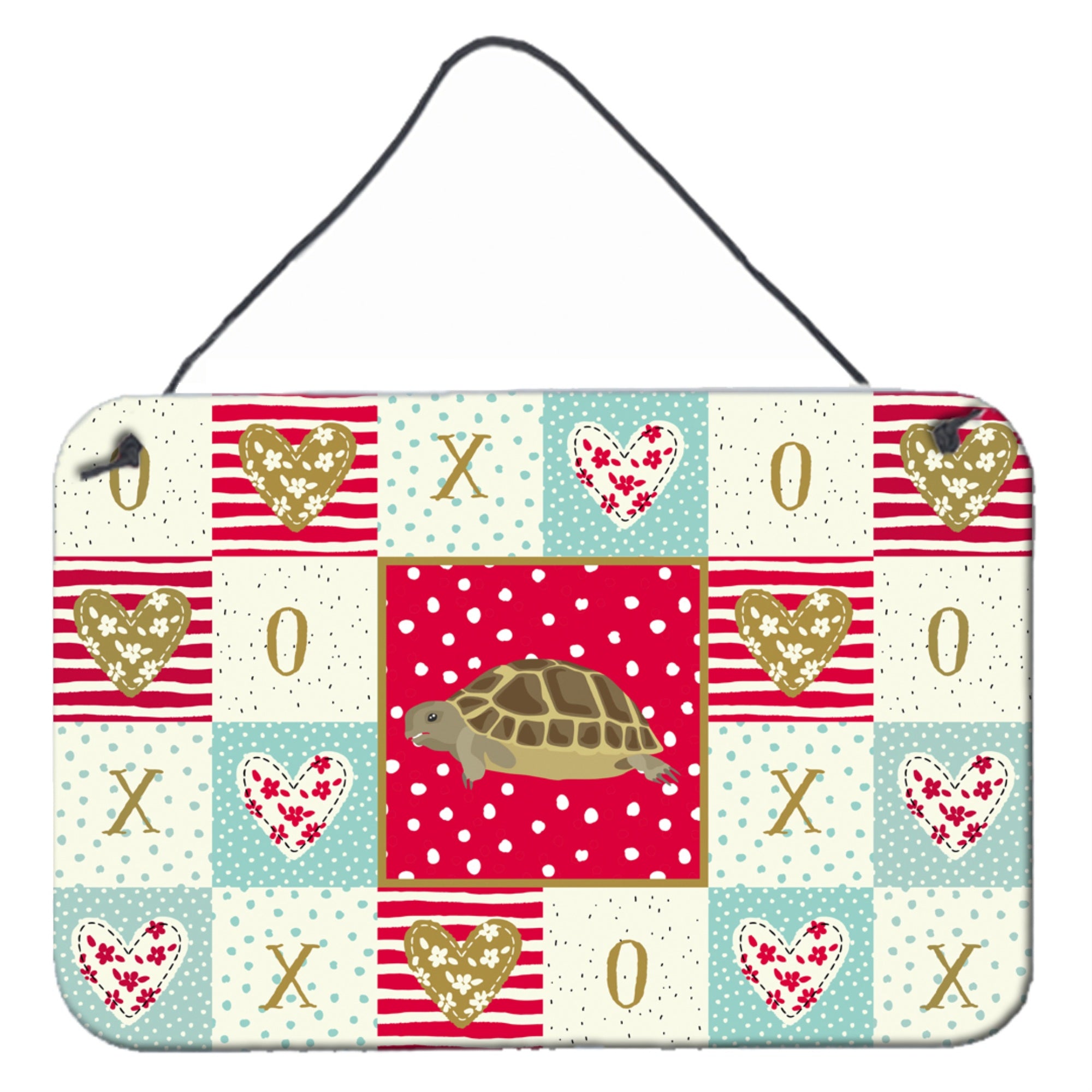 'Caroline'S Treasures Turtle Door Hanging Prints Wall-Decor, Multicolor''