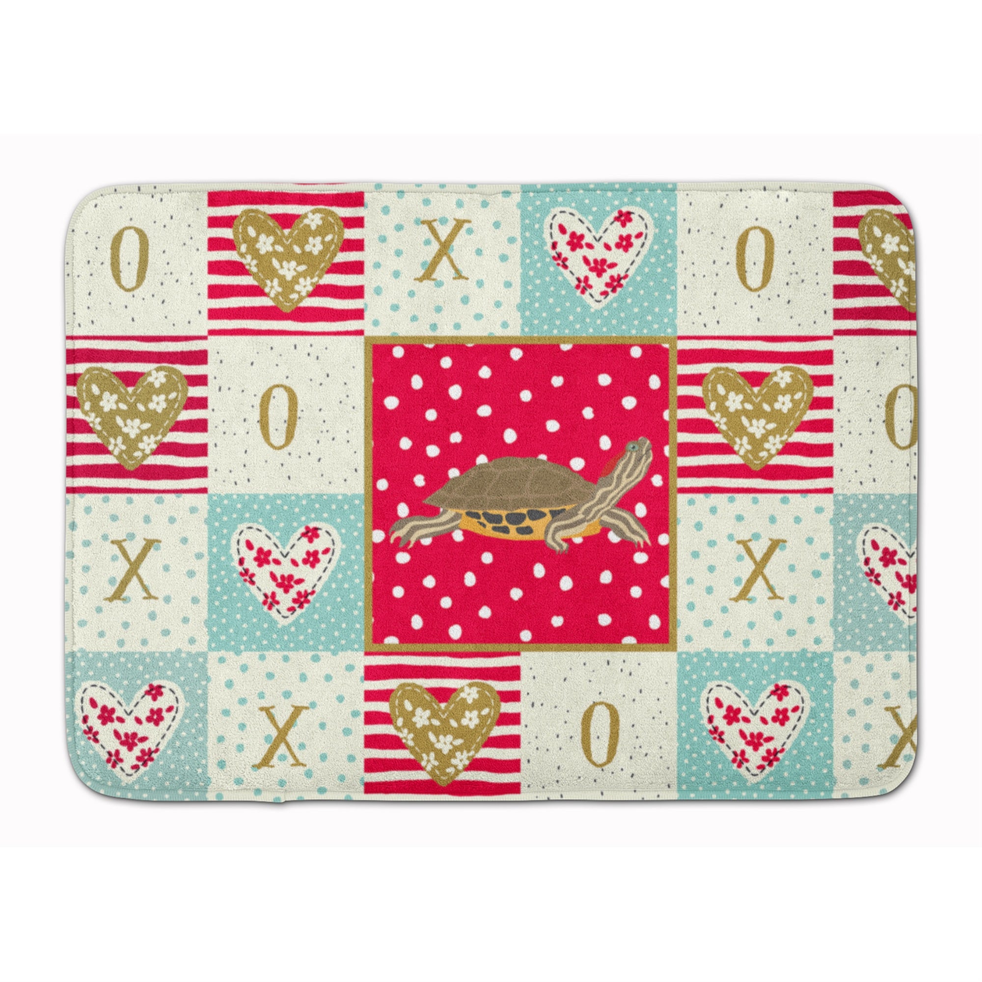 'Caroline'S Treasures Pond Slider Turtle Machine Washable Memory Foam Mat Doormats, Multicolor''