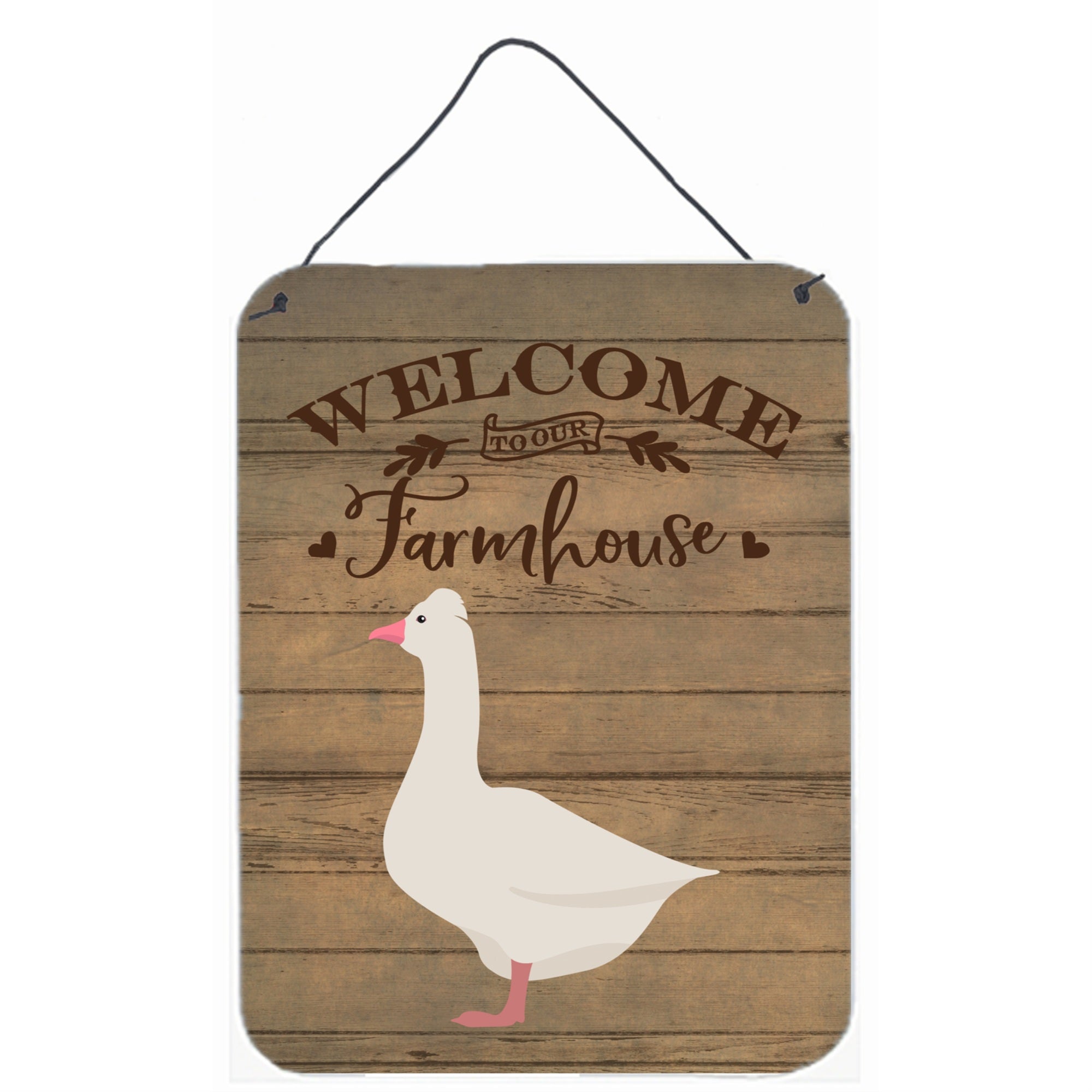 'Caroline'S Treasures Roman Goose Welcome Door Hanging Prints Wall-Decor, Multicolor''