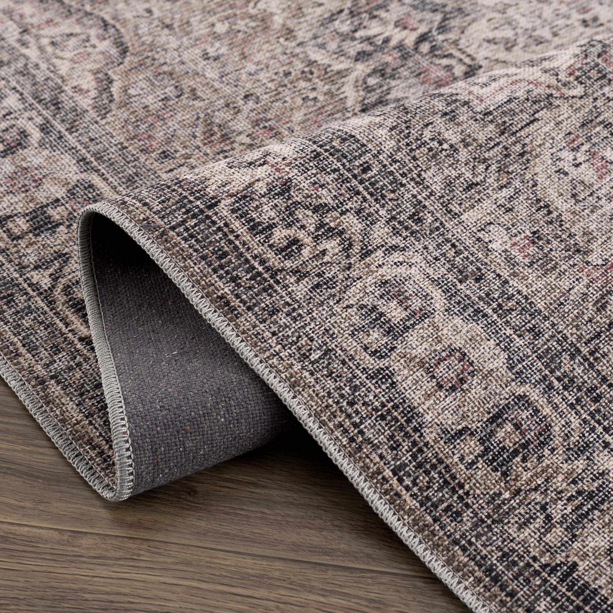 Greenpoint Dusty Blue Washable Runner Rug