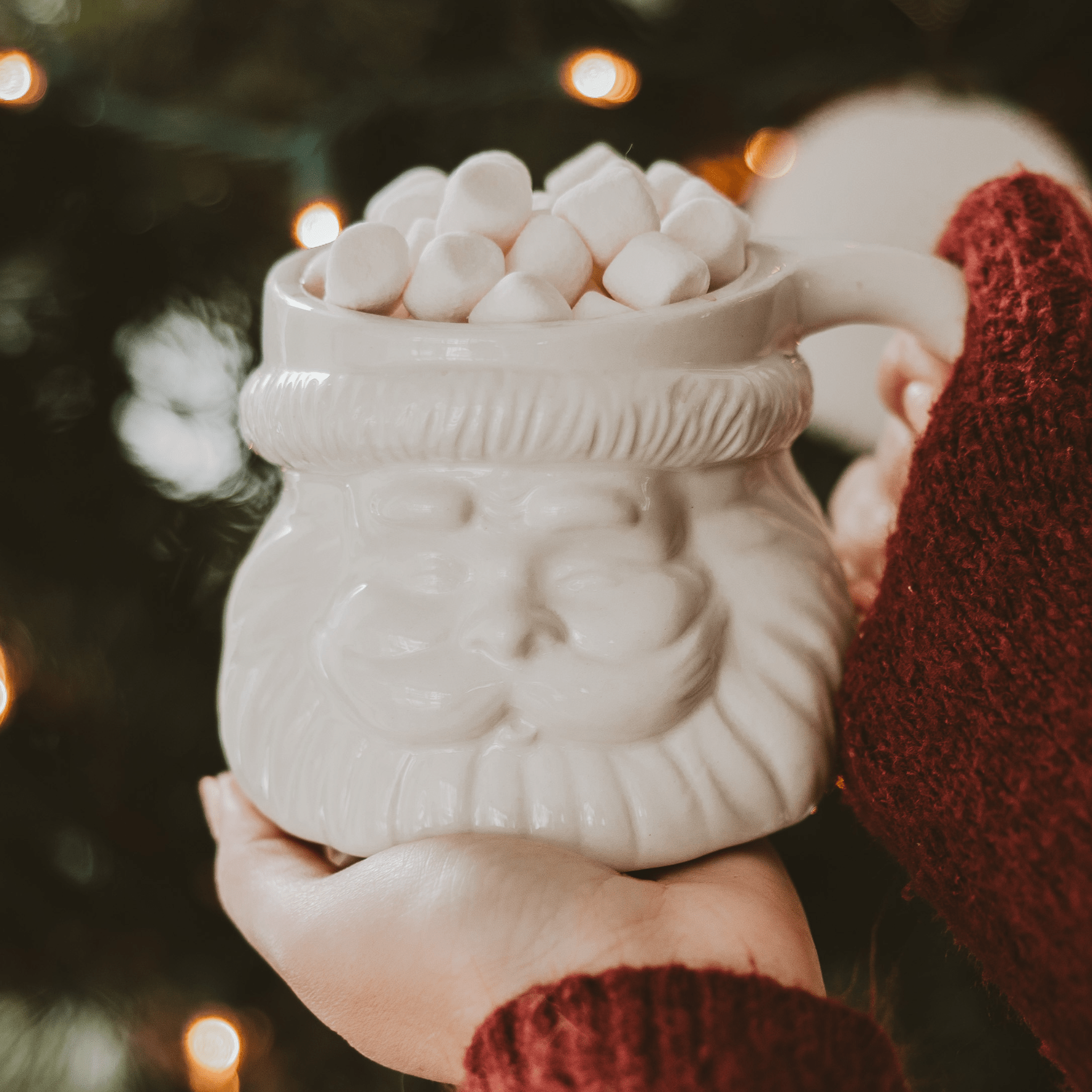 Santa 19oz. Figural Coffee Mug