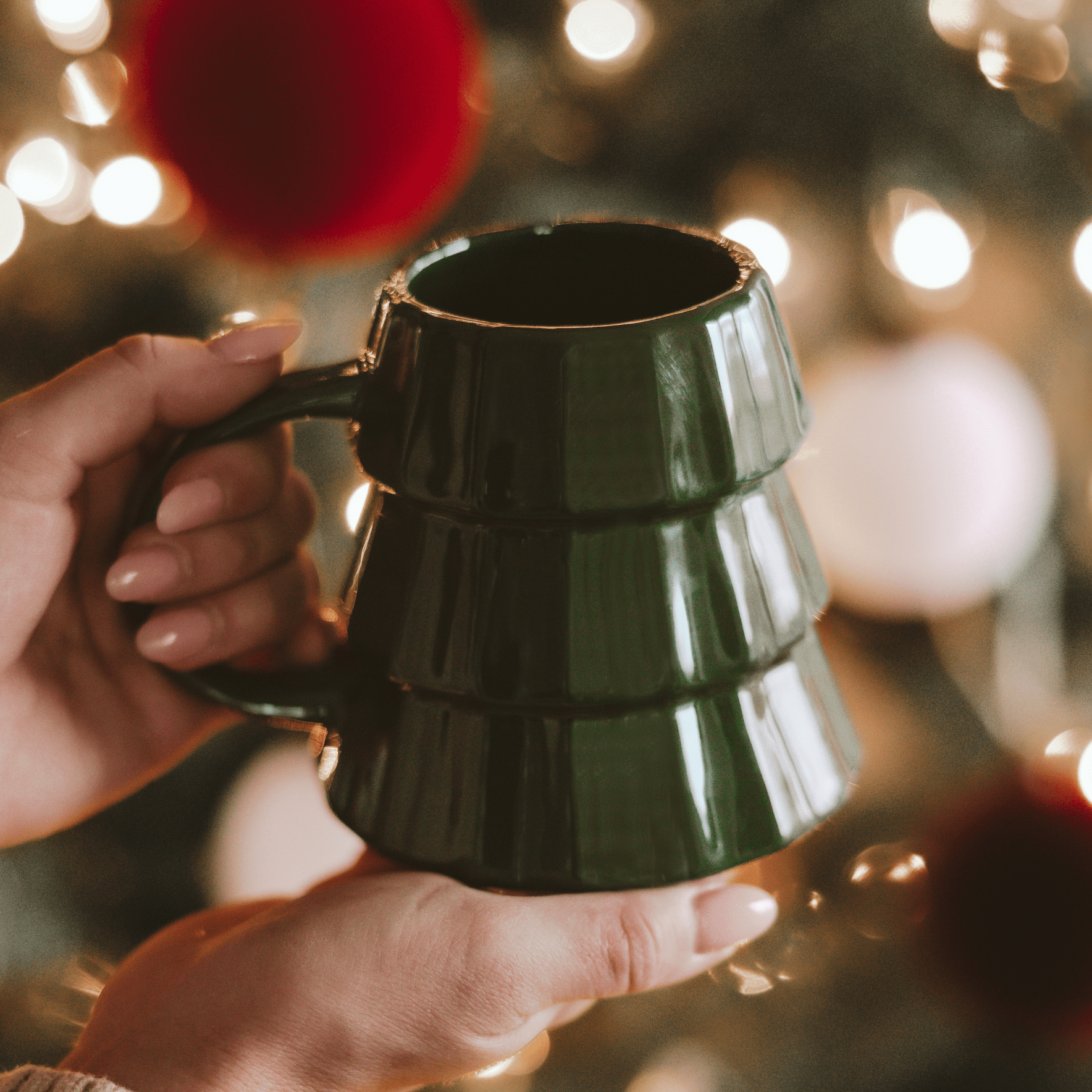 Green Tree 17oz. Figural Coffee Mug