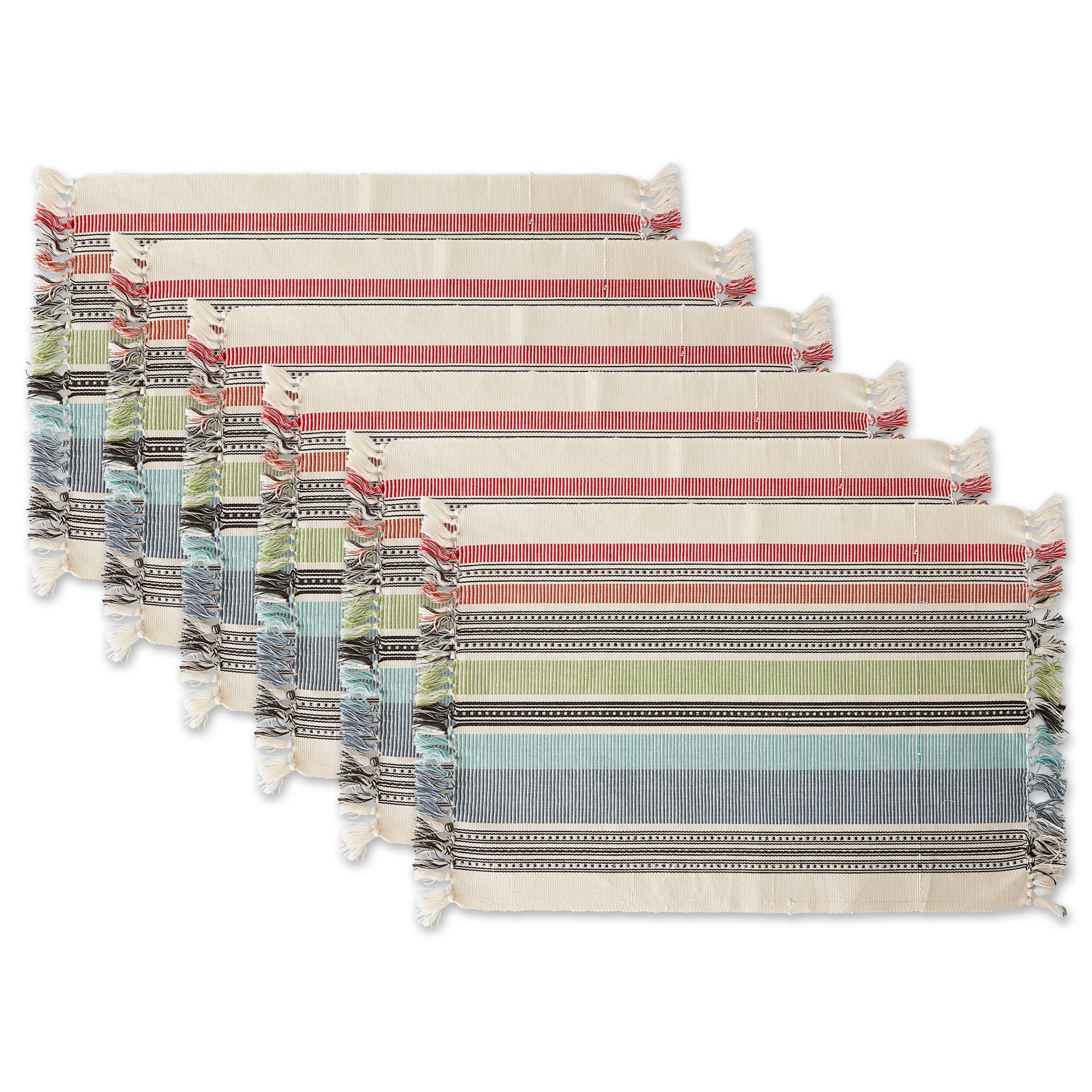 Dii Mediterranean Stripe Placemat (Set Of 6)