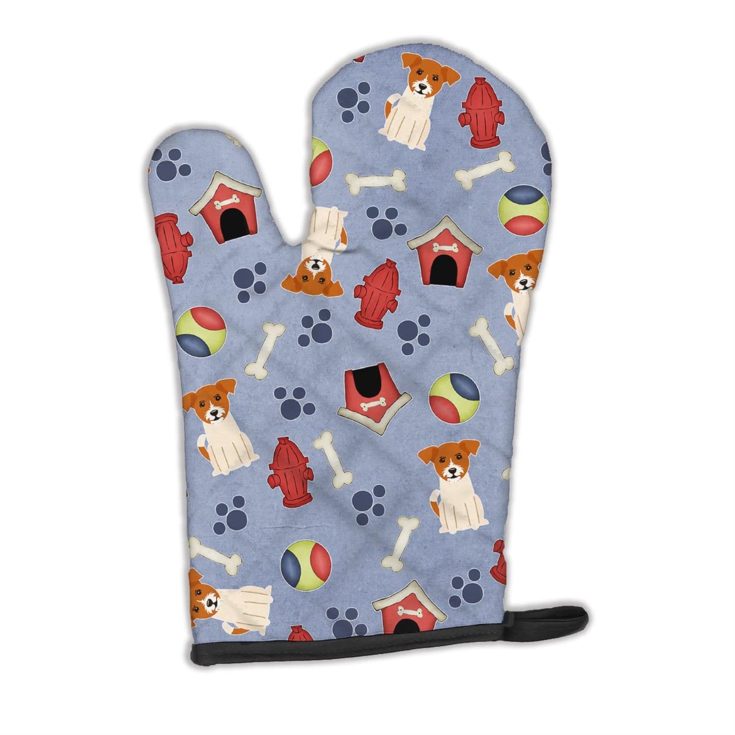 'Caroline'S Treasures Bb2721Ovmt Dog House Collection Jack Russell Terrier Oven Mitt, 12'''' By 8.5'''', Multicolor''