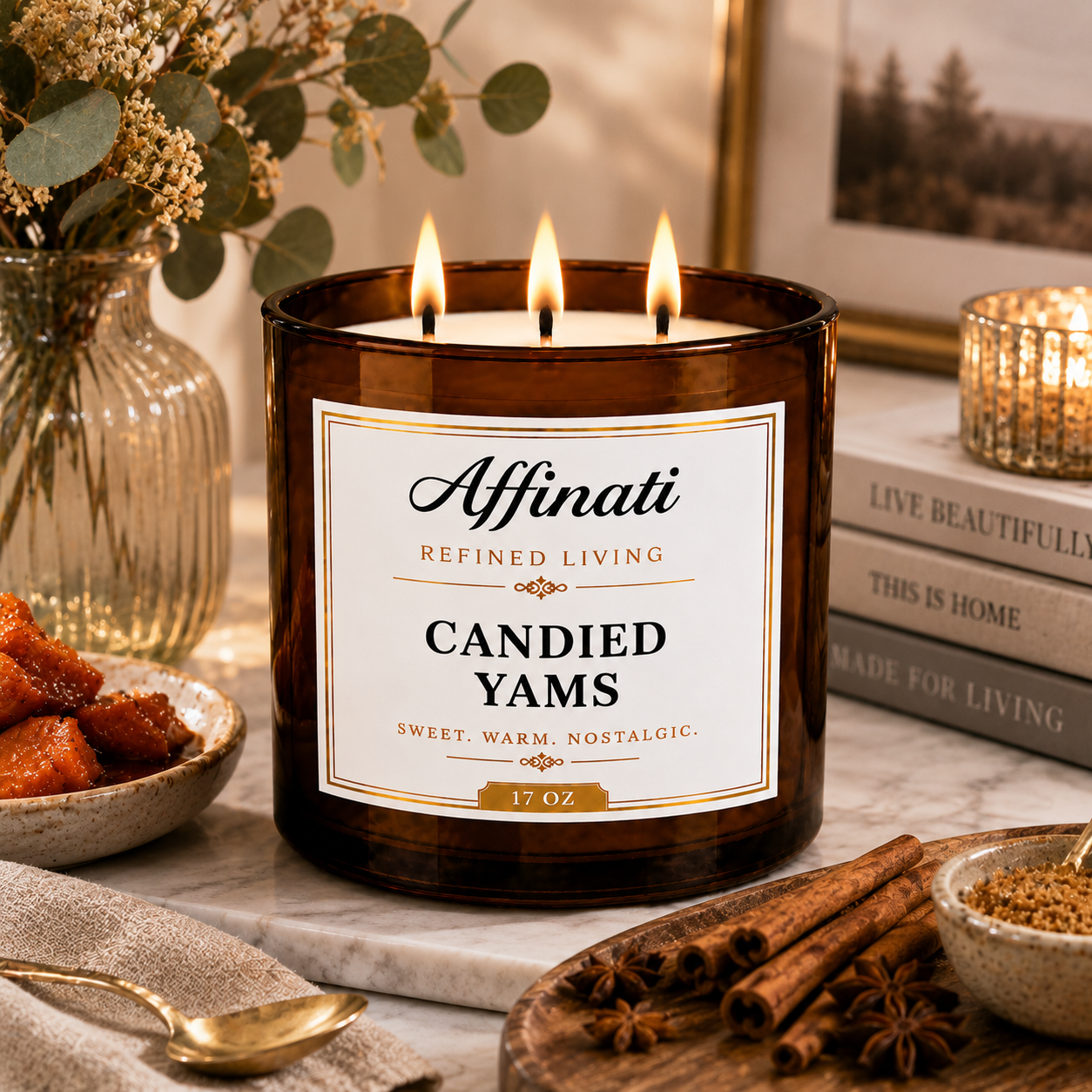 Candied Yams 3-Wick Candle