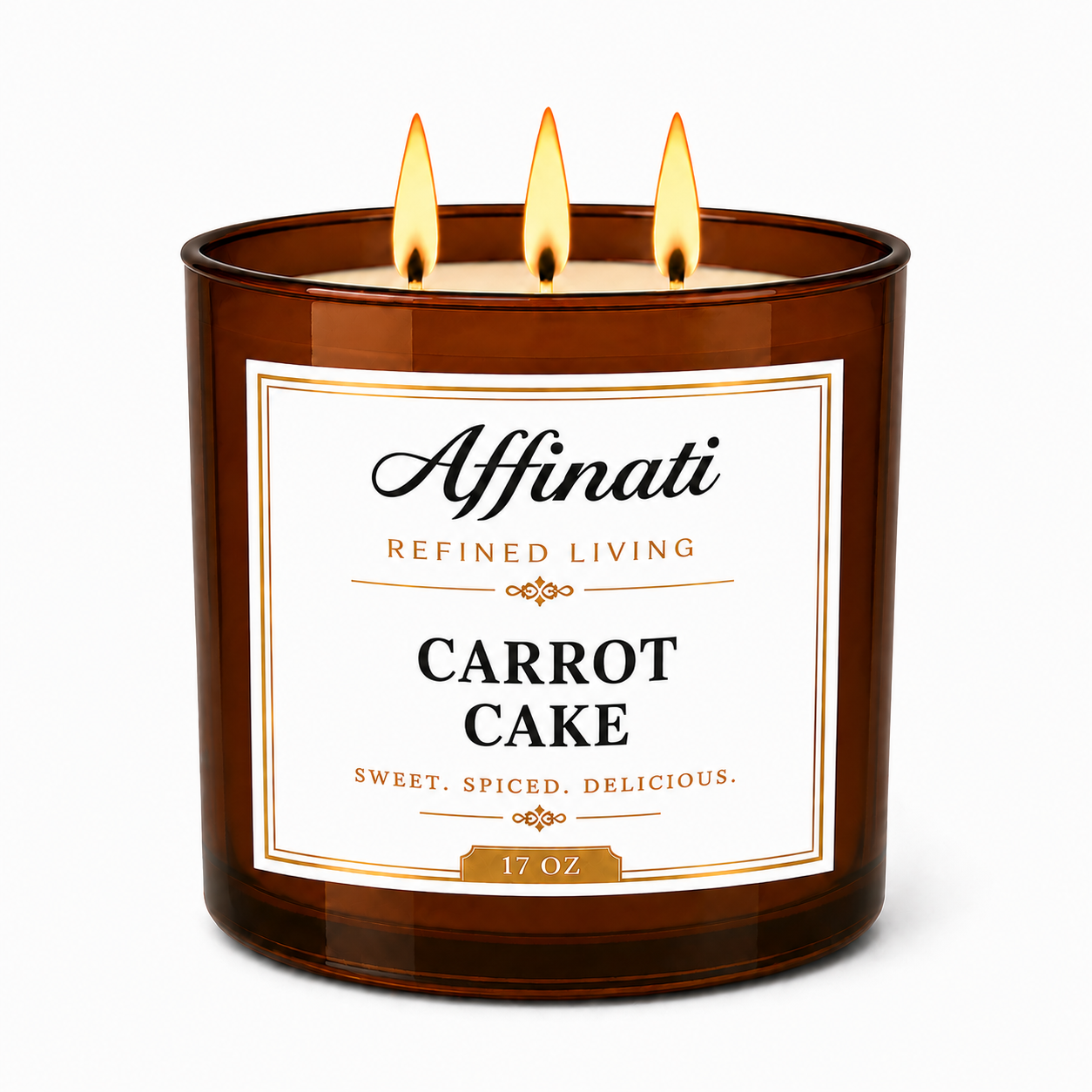 Carrot Cake 3-Wick Candle