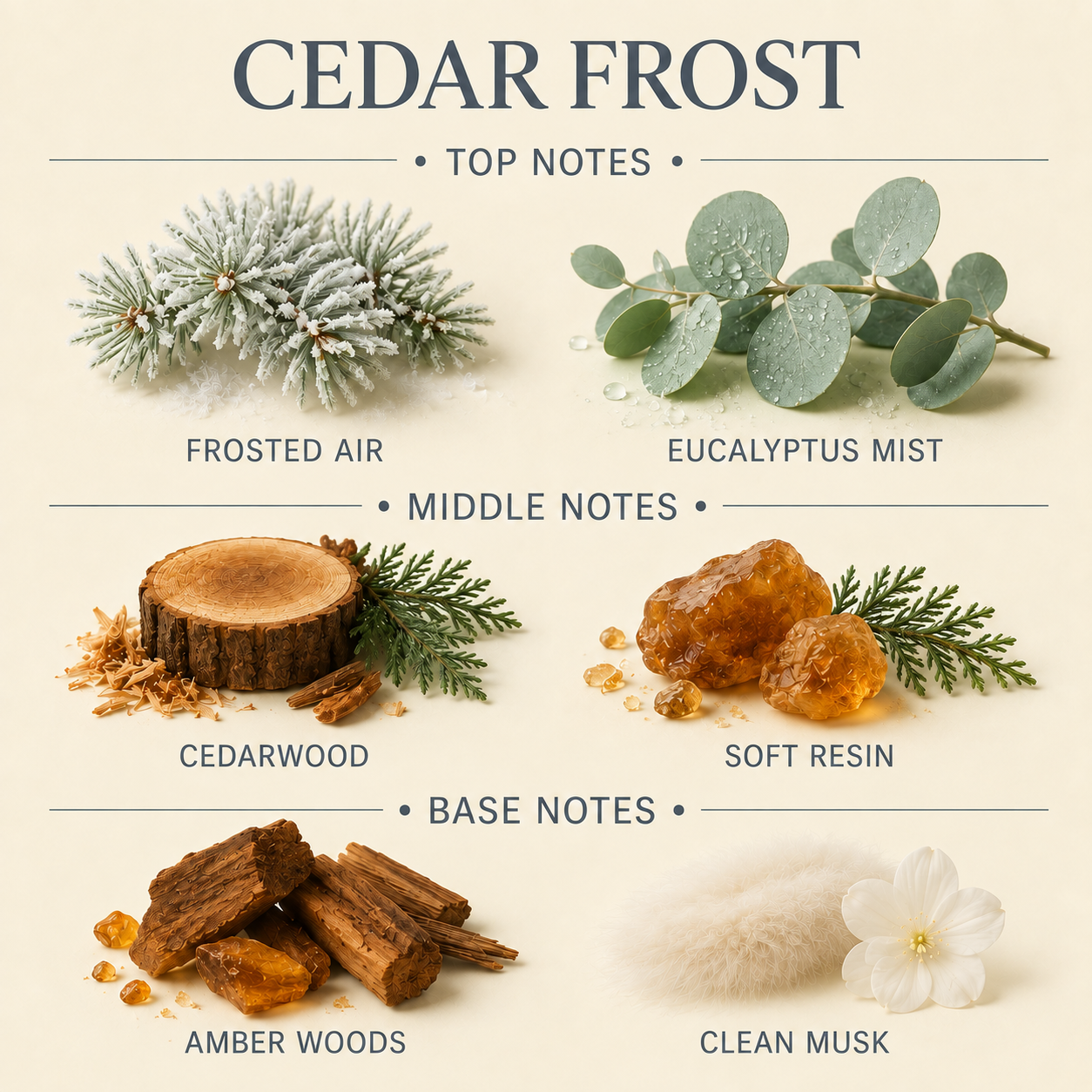 Cedar Frost Original Candle