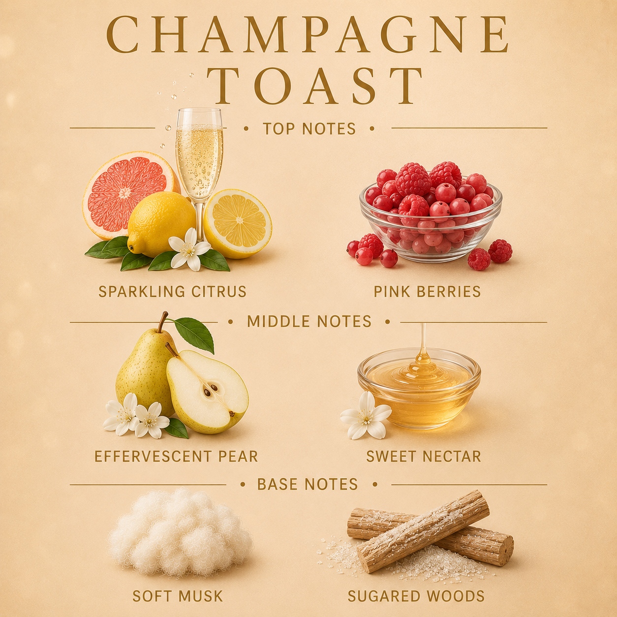 Champagne Toast Original Candle