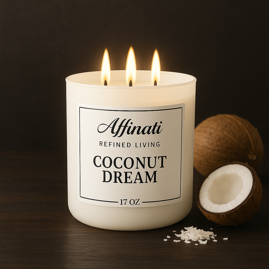 3-Wick Coconut Dream Candle