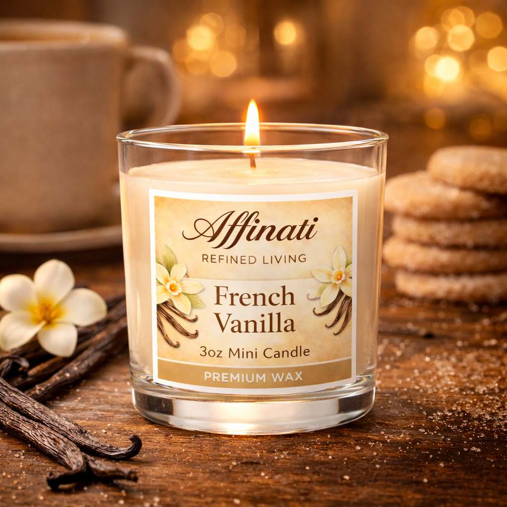 French Vanilla Mini Candle
