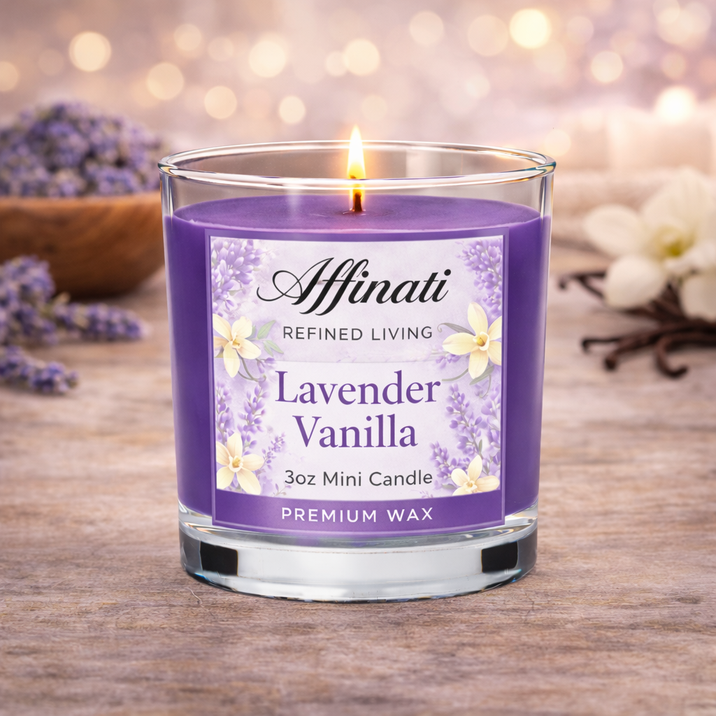 Lavender Vanilla Mini Candle