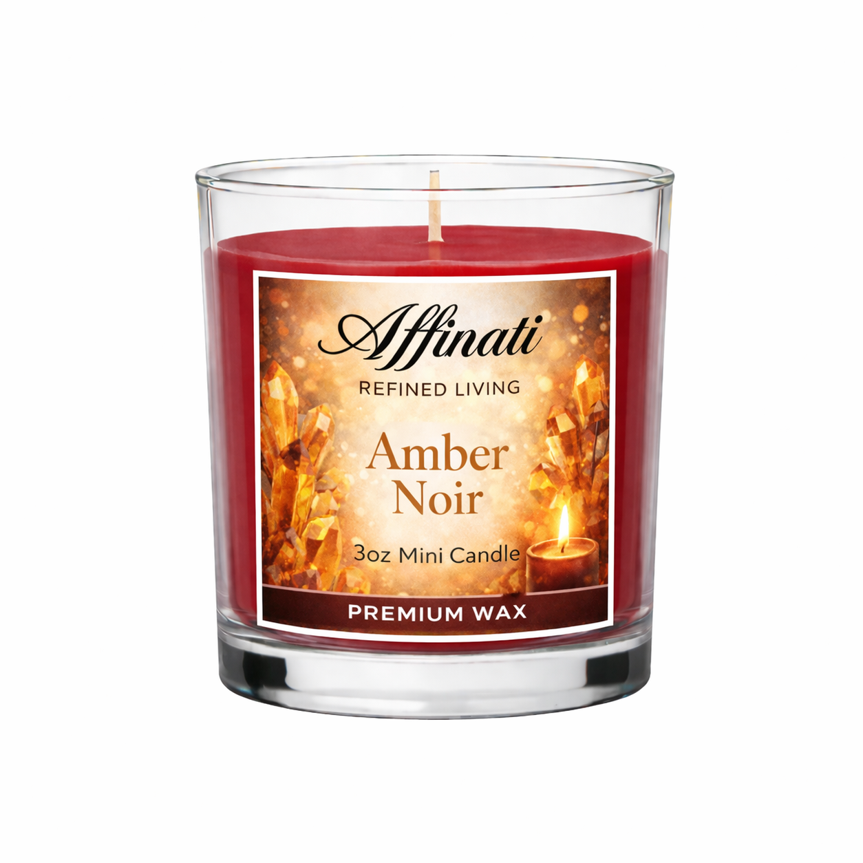 Amber Noir Mini Candle