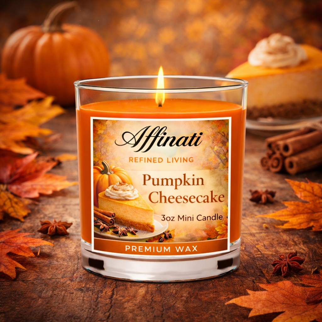 Pumpkin Cheesecake Mini Candle