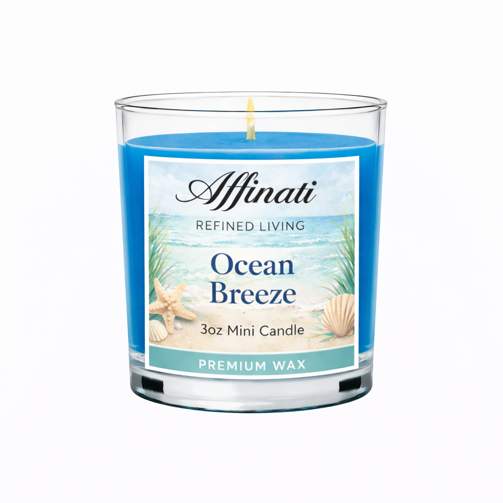 Ocean Breeze Mini Candle