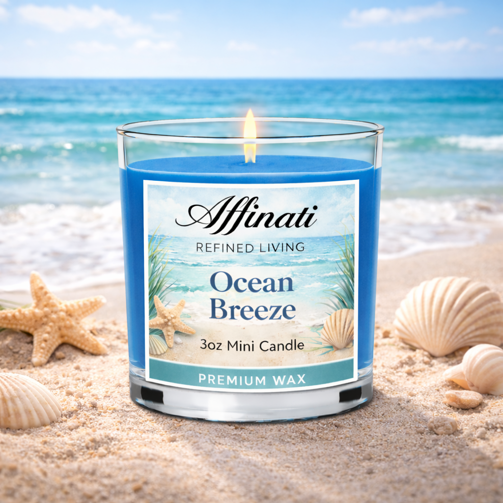 Ocean Breeze Mini Candle